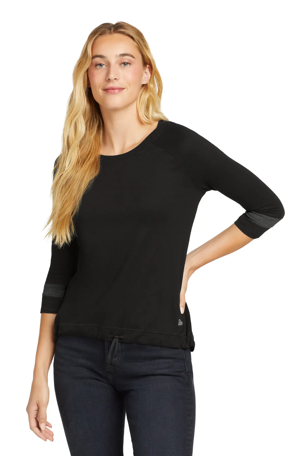 New Era Women's Tri-Blend 3/4-Sleeve Tee