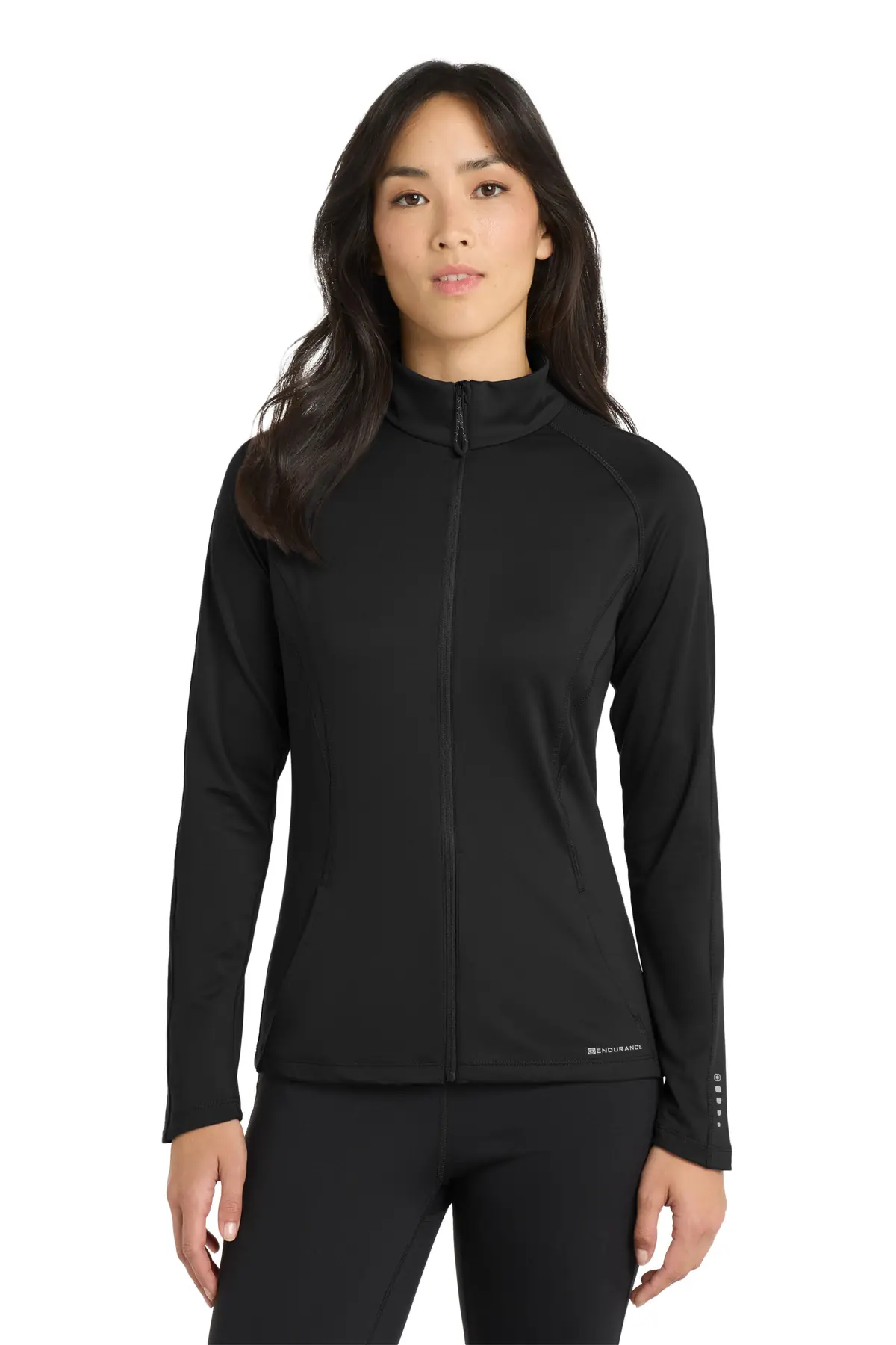 OGIO Women's Radius Full-Zip. in Blacktop