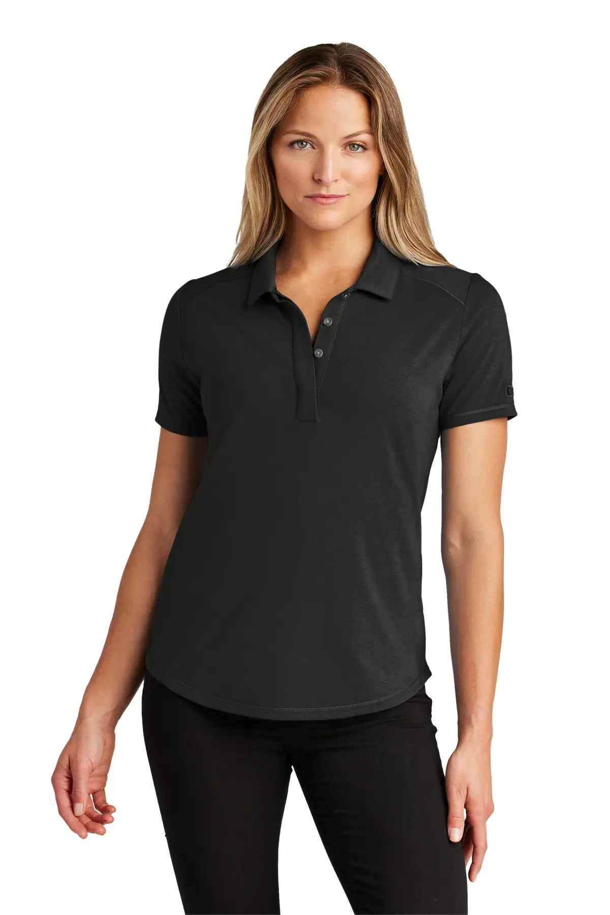 OGIO Women's Motion Polo in Blacktop