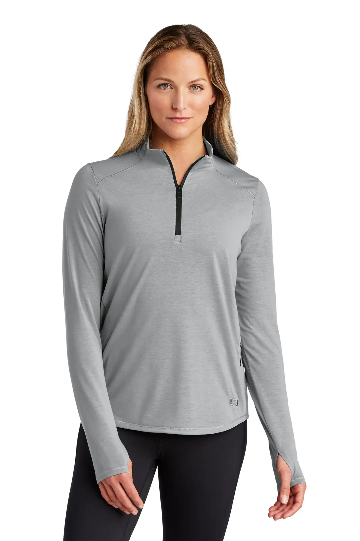 OGIO Women's Motion 1/4-Zip in Greystone