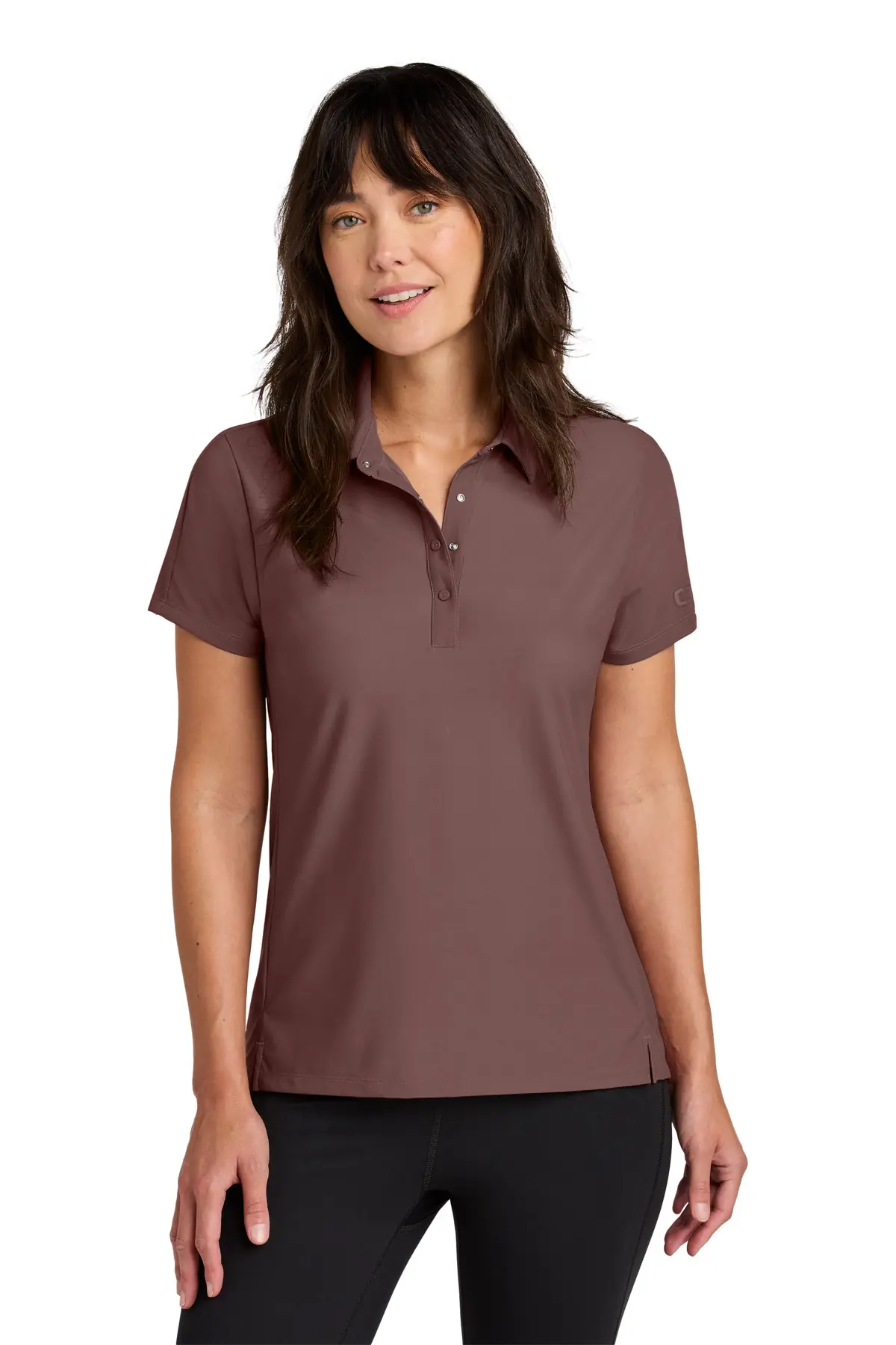 OGIO Women's Envision Polo in Deep Rose