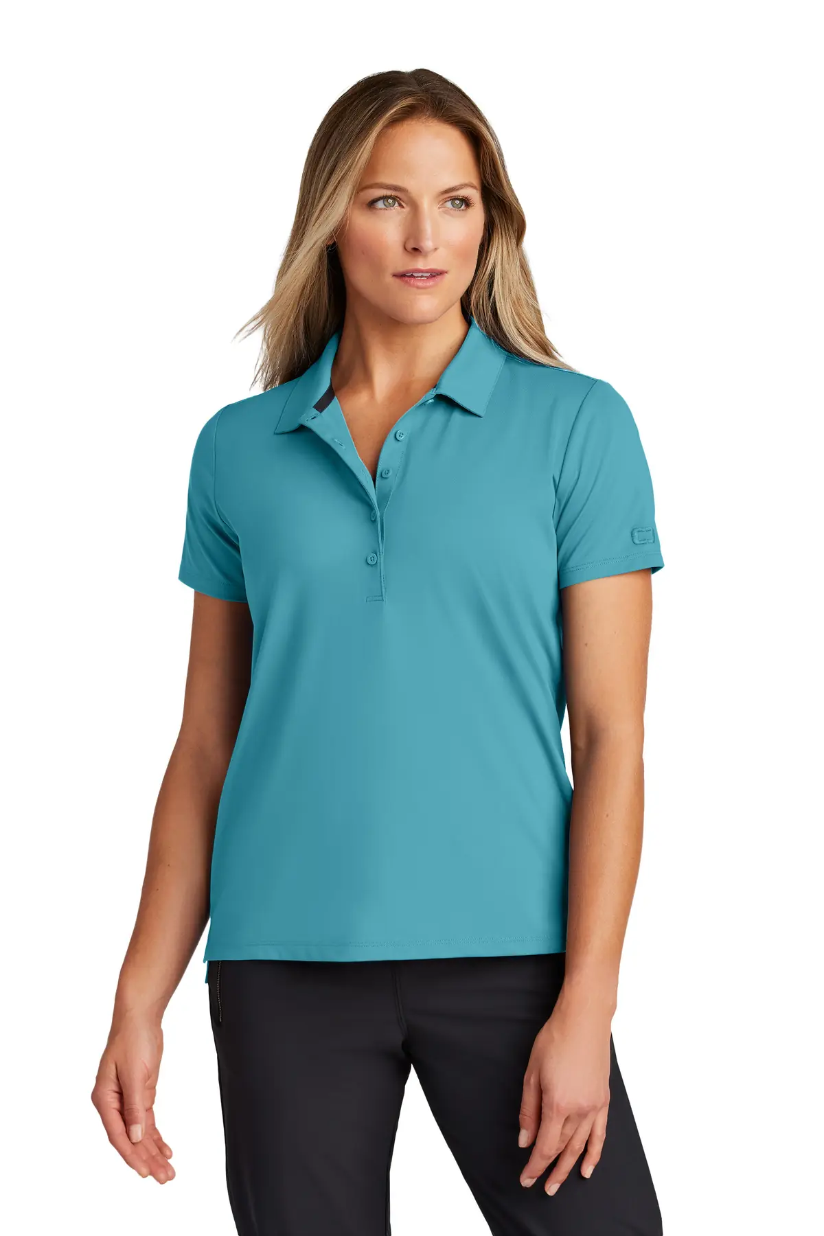 OGIO Women's Regain Polo in Fusion Blue
