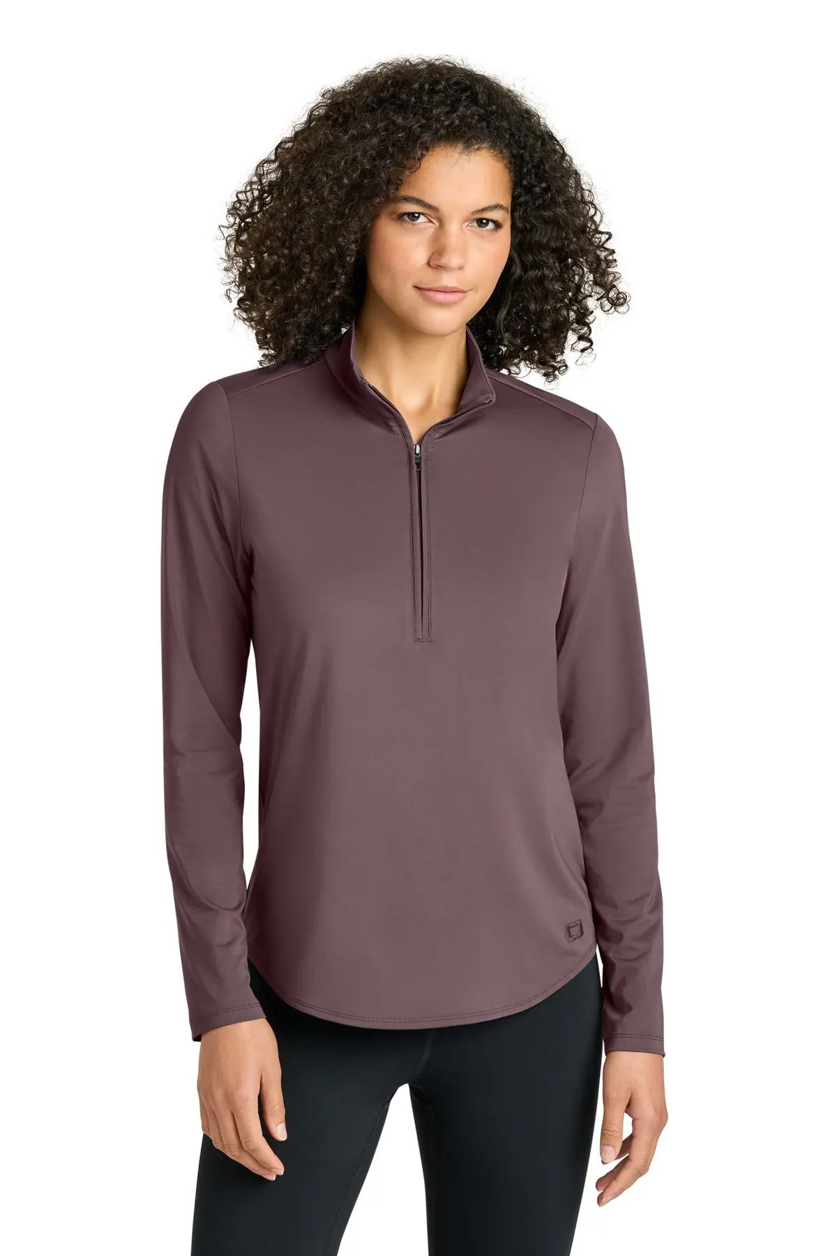 OGIO Women's Regain 1/2-Zip in Ashen Plum