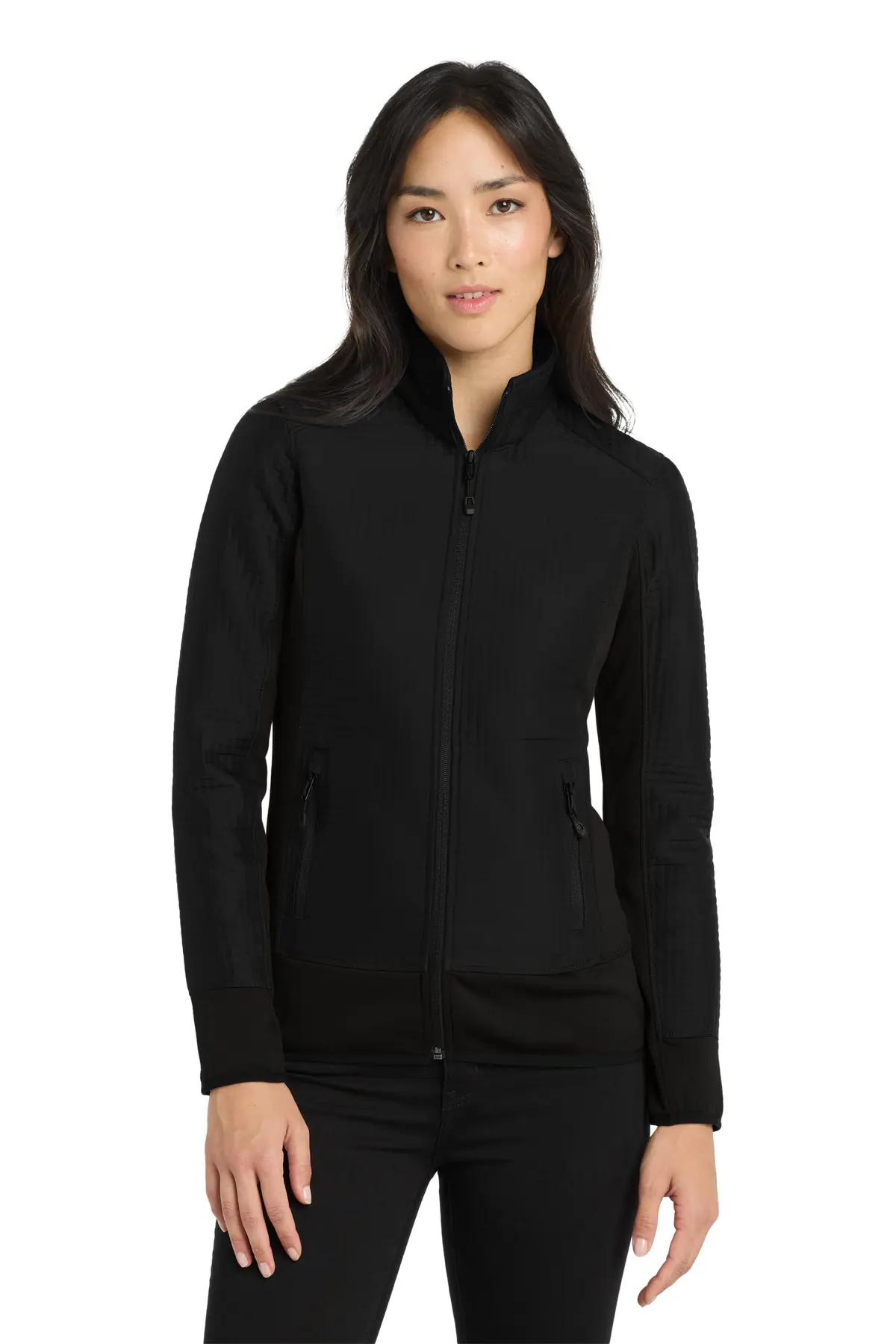 OGIO Women's Trax Jacket. in Blacktop