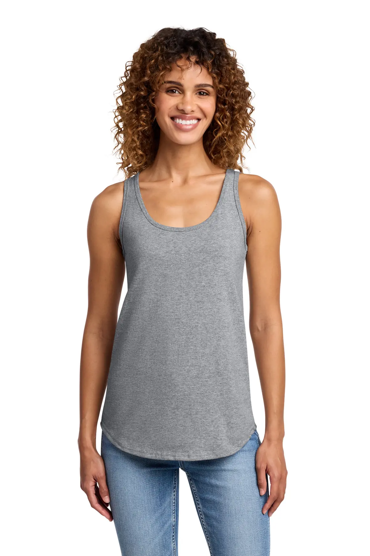 Port & Co Women's Core Cotton Tank Top. in Athletic Heather