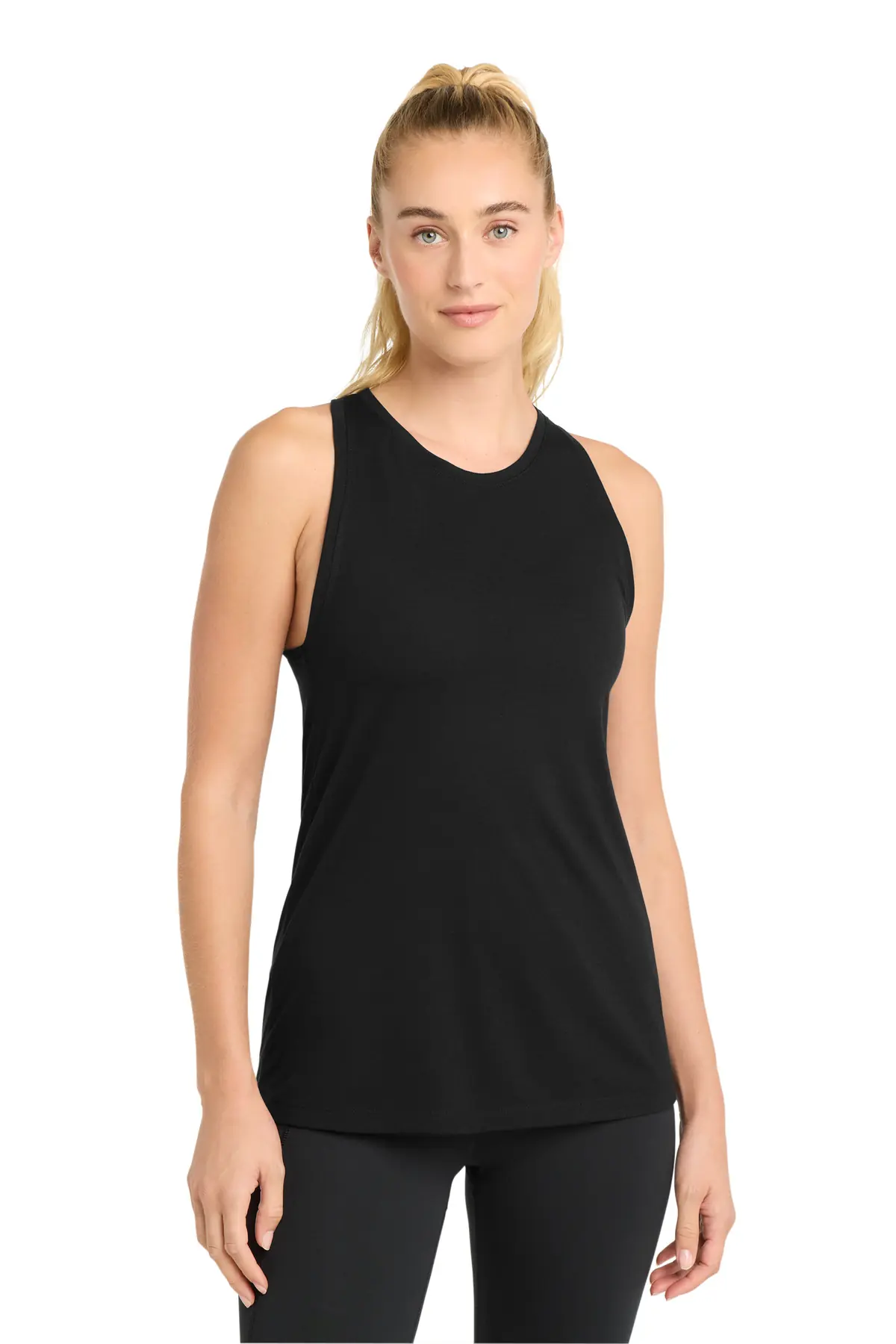 Sport-Tek Women's PosiCharge Tri-Blend Wicking Tank.