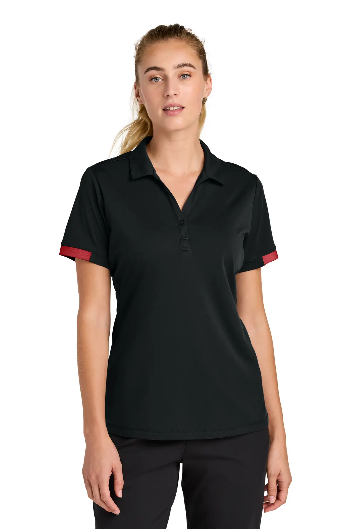 Sport-Tek Women's Club Colorblock Polo