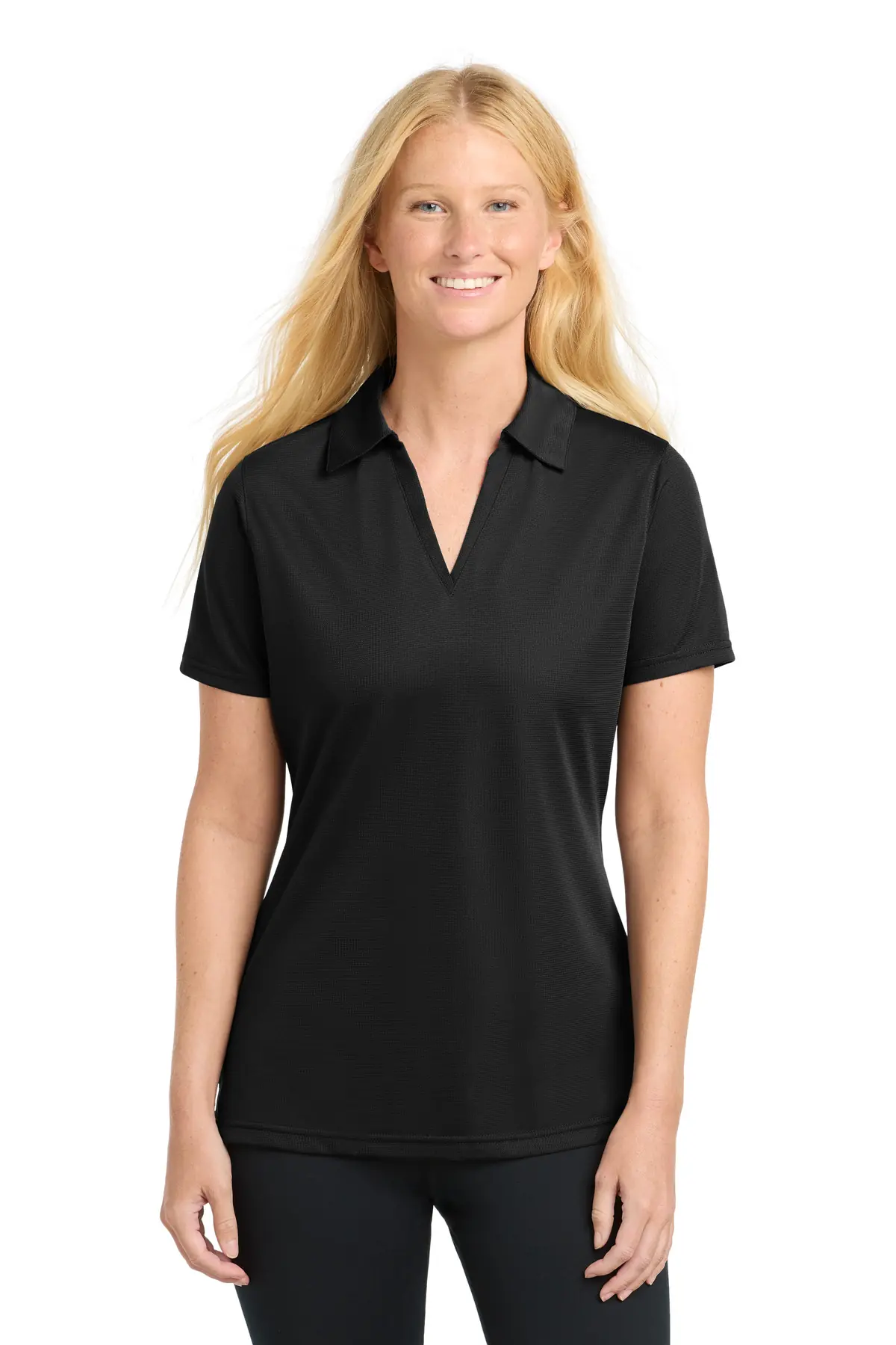 Sport-Tek Women's PosiCharge Active Textured Polo.