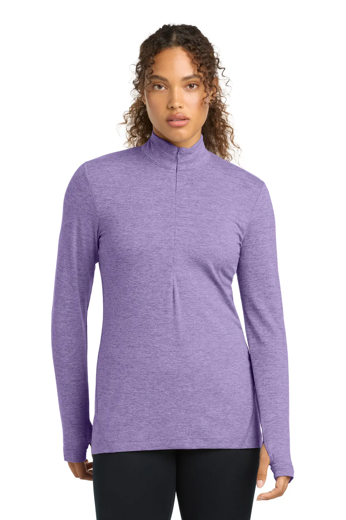Sport-Tek Women's Exchange 1.5 Long Sleeve 1/2-Zip