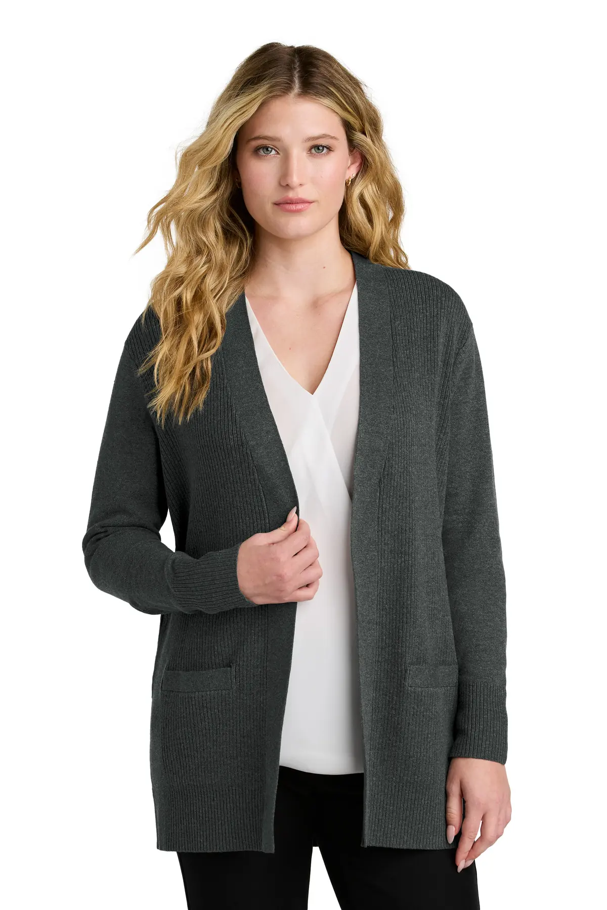 Port Authority Women's Easy Care Open-Front Cardigan Sweater