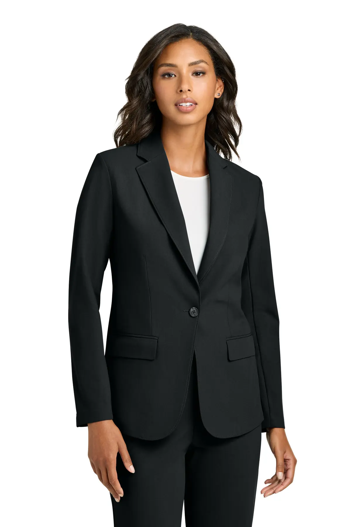 Mercer+Mettle Women's Capital Tech Blazer in Deep Black