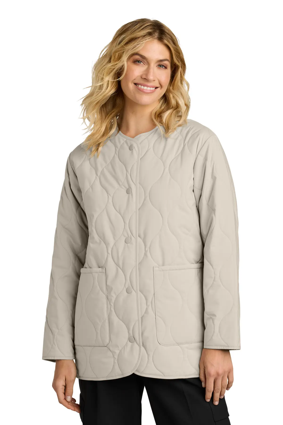 Mercer+Mettle Women's Quilted Liner Jacket in Almond