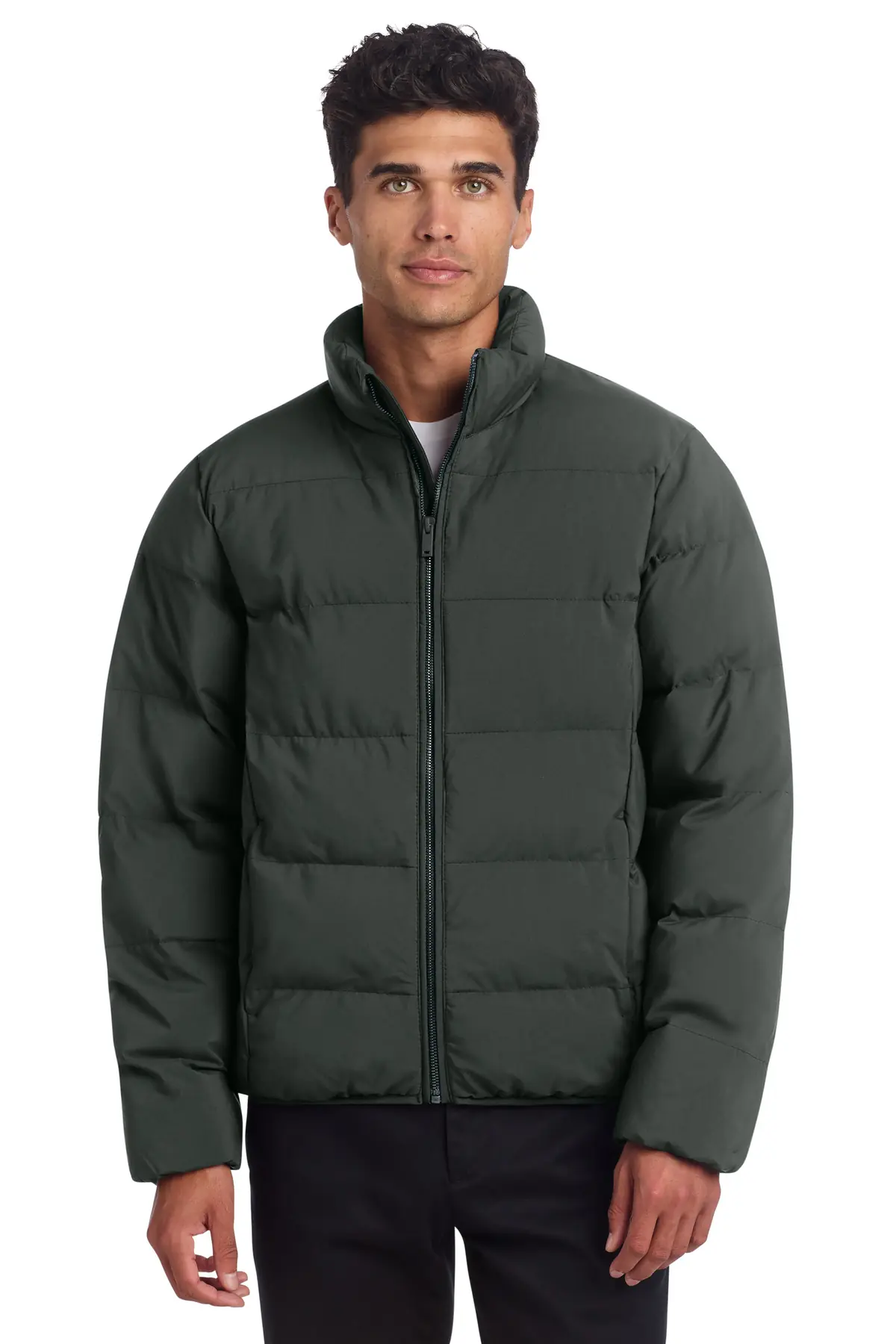Mercer+Mettle Puffy Jacket in Anchor Grey