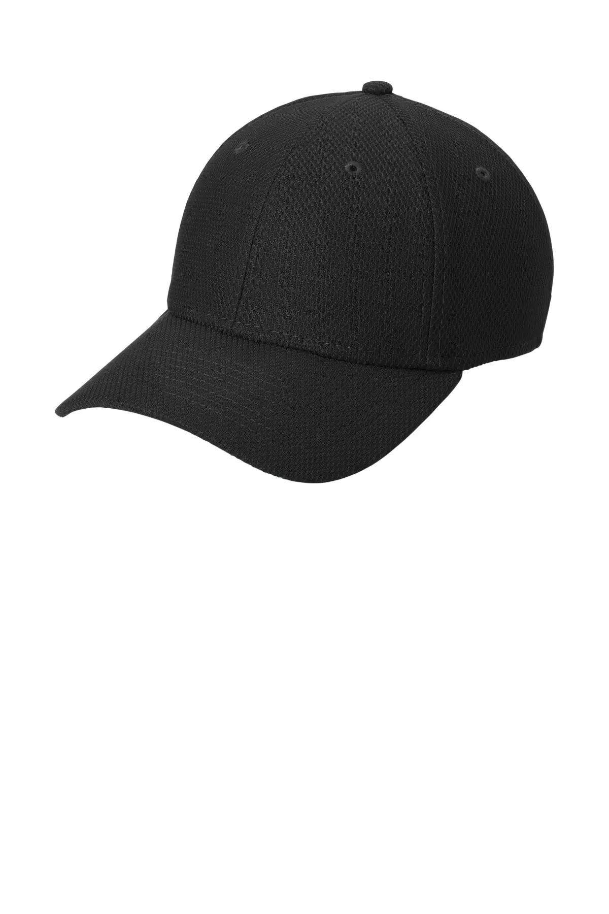 New Era Diamond Era Stretch Cap. in Black