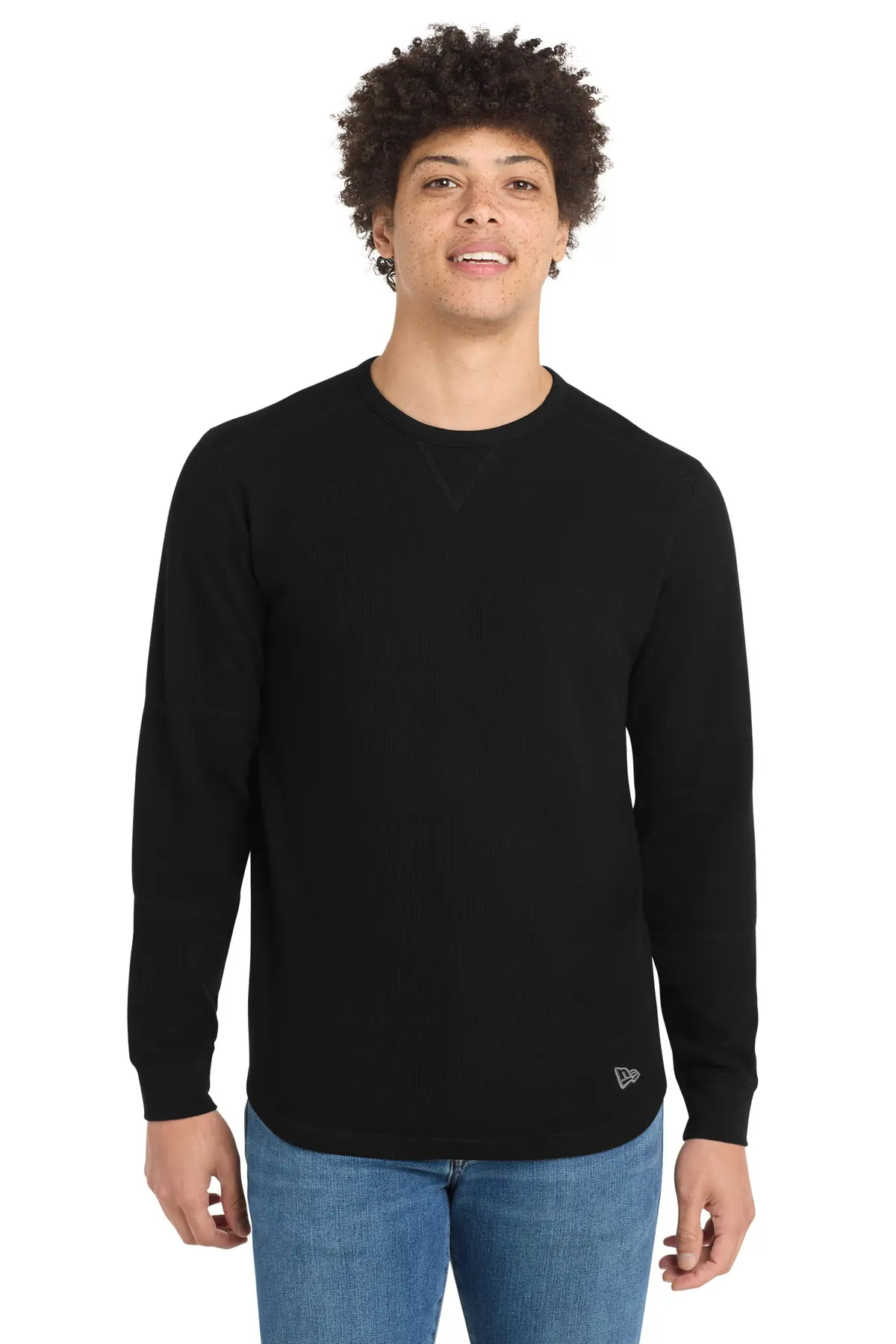New Era Thermal Long Sleeve in Black