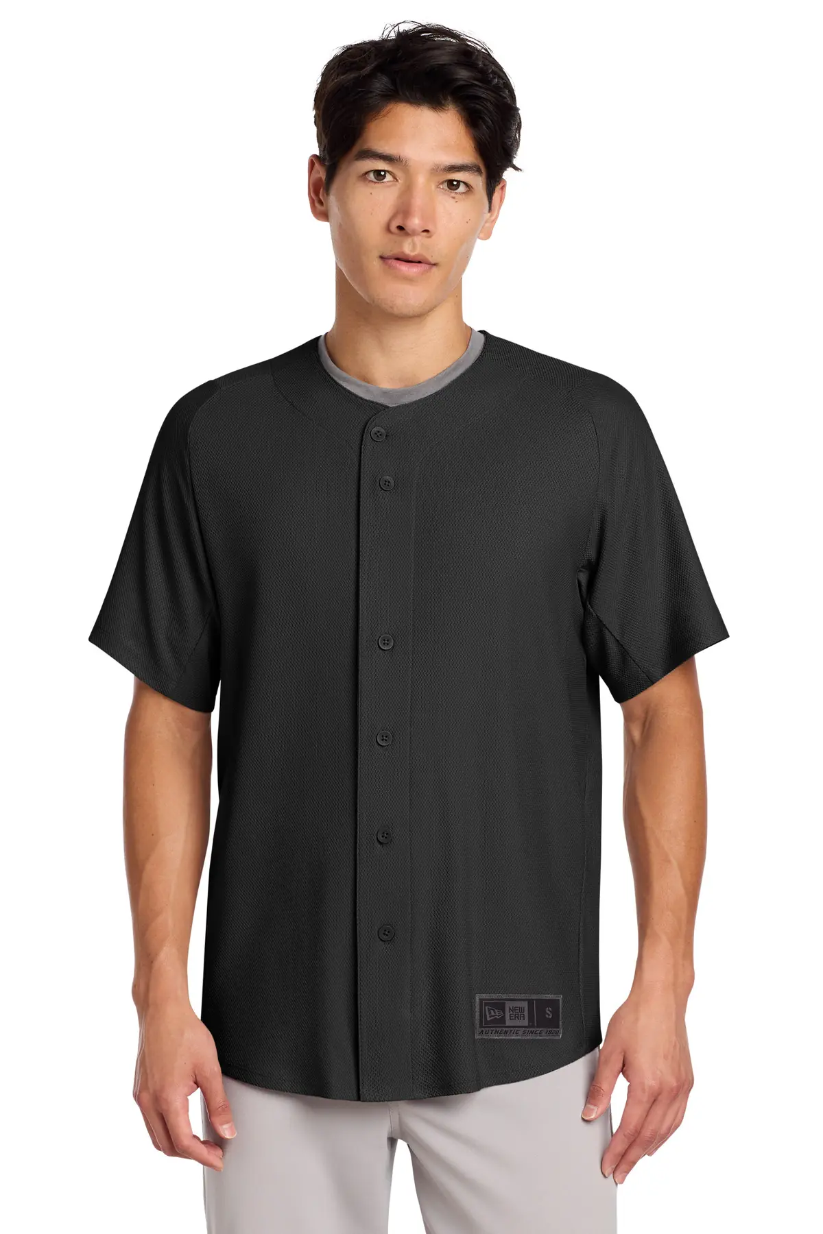 New Era Diamond Era Full-Button Jersey.