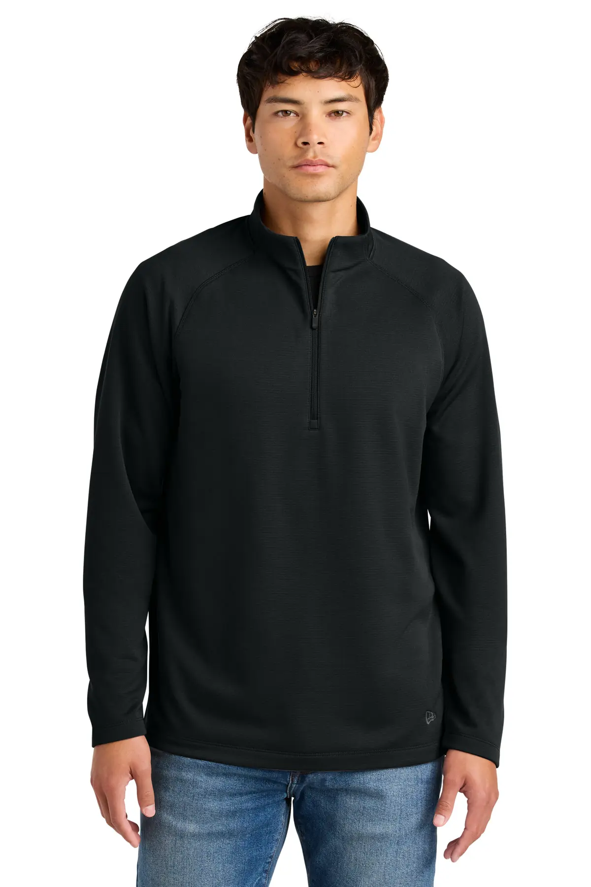 New Era Stand Out 1/4-Zip in Black