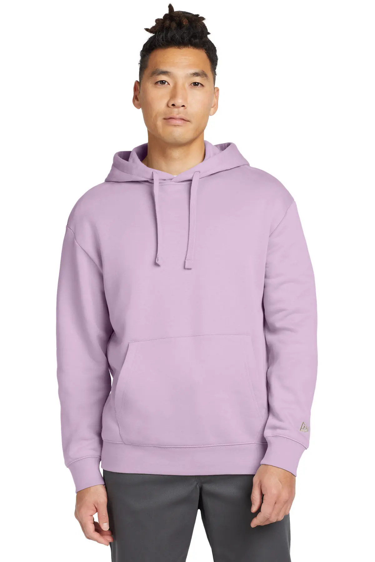New Era Heritage Fleece Pullover Hoodie in Lavender