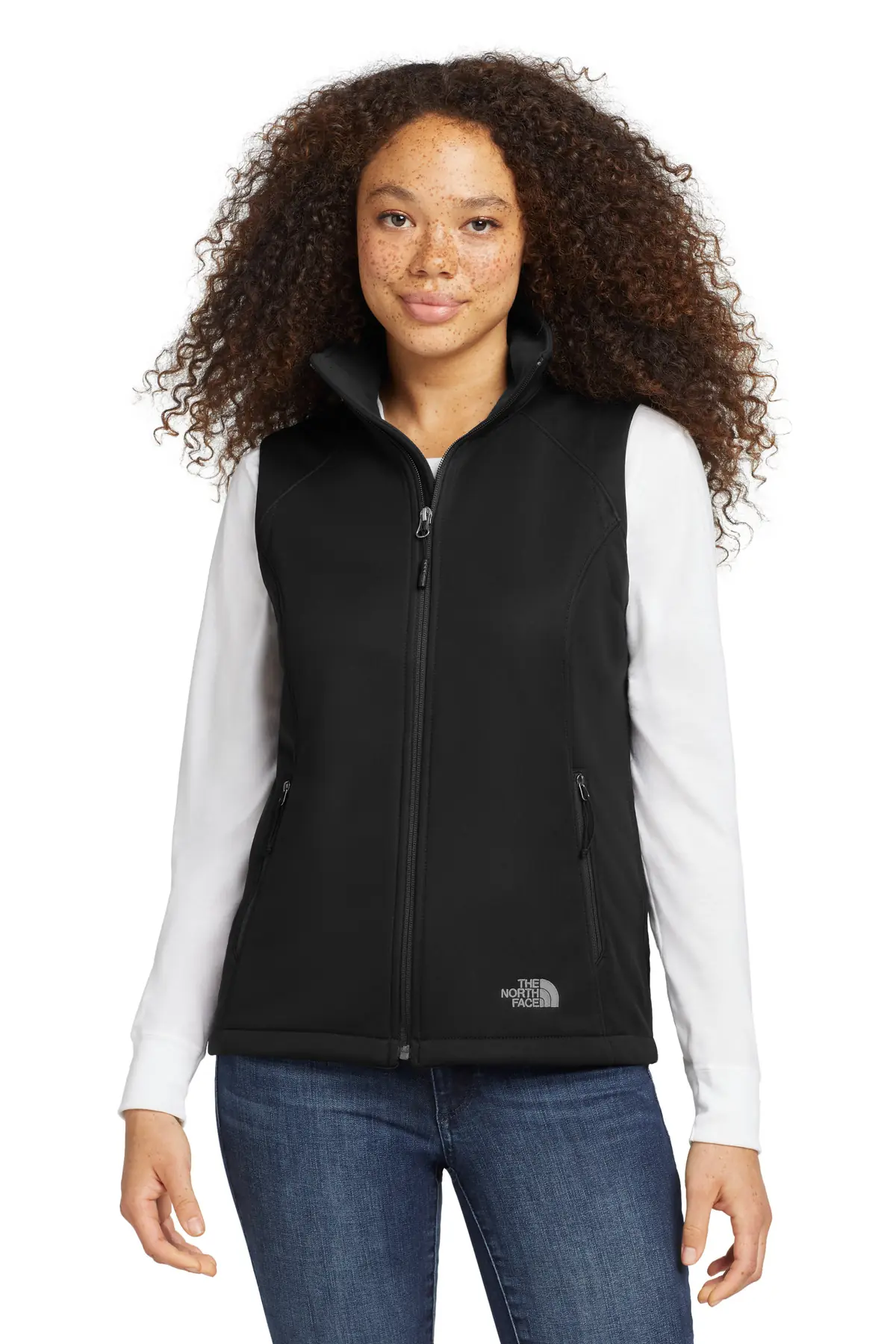 The North Face Women's Ridgewall Soft Shell Vest. in TNF Black