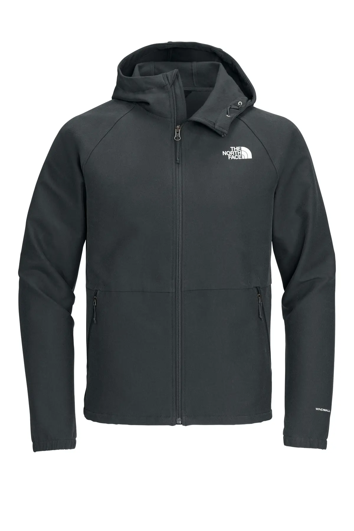 The North Face Barr Lake Hooded Soft Shell Jacket in Asphalt Grey Dark Heather