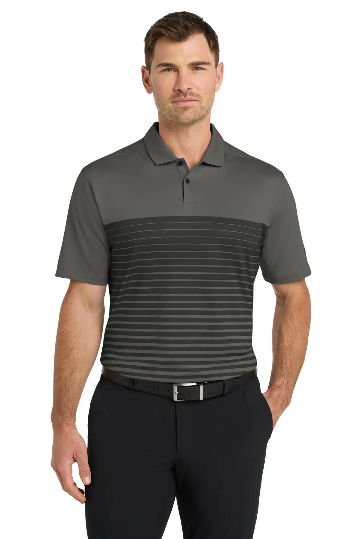 Nike Dri-FIT Vapor Block Polo in Anthracite