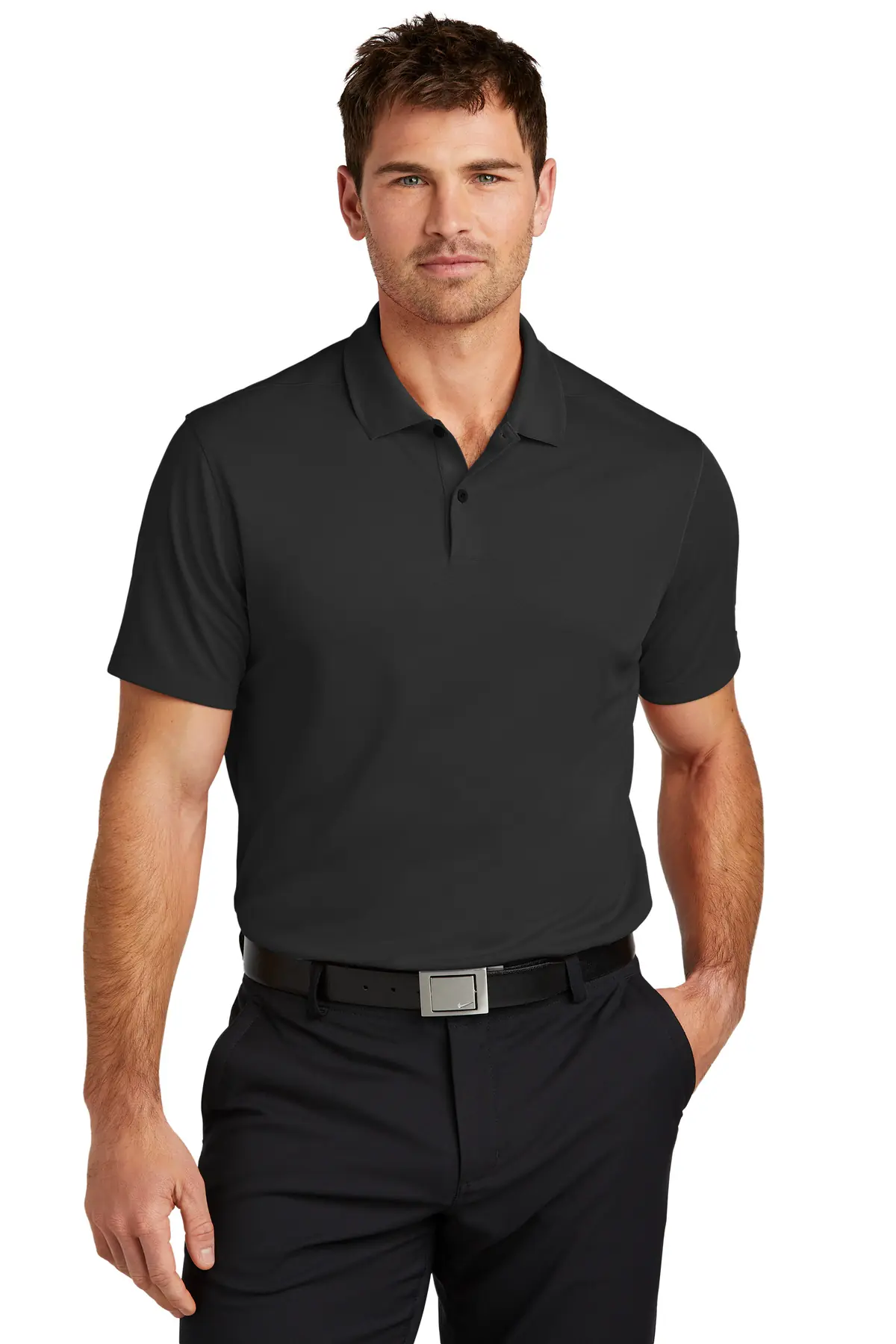 Nike Victory Solid Polo in Black
