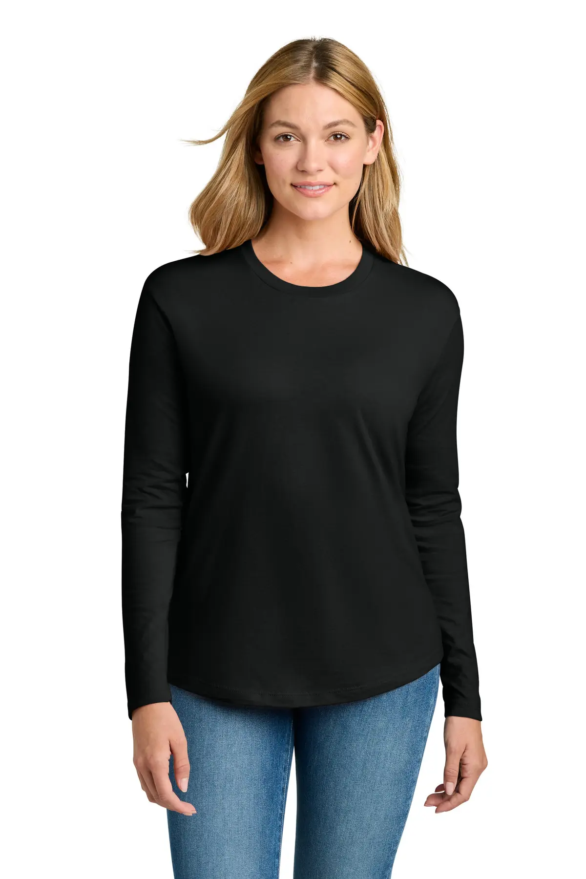 Next Level Apparel Women's Cotton Relaxed Long Sleeve Tee