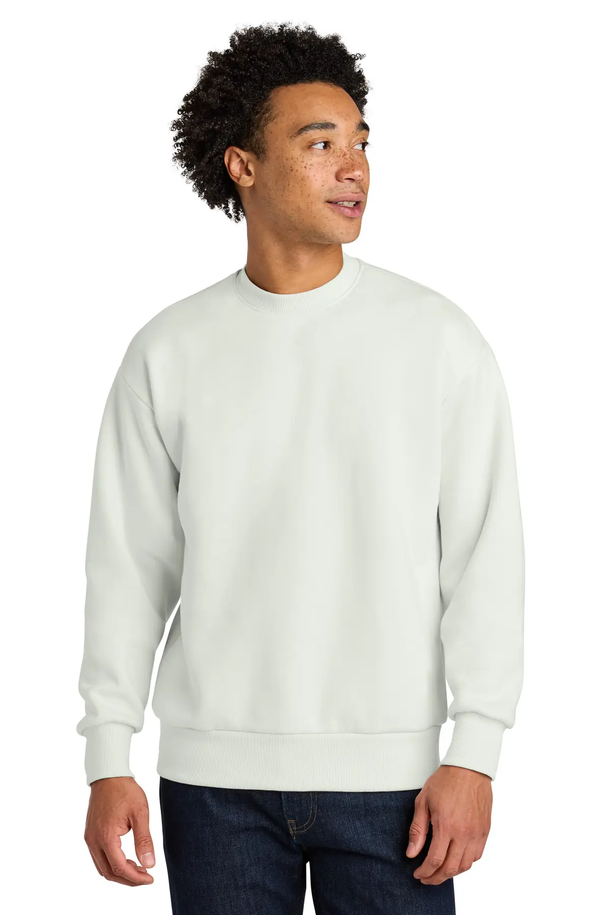 Next Level Apparel Heavyweight Sweatshirt in Bone