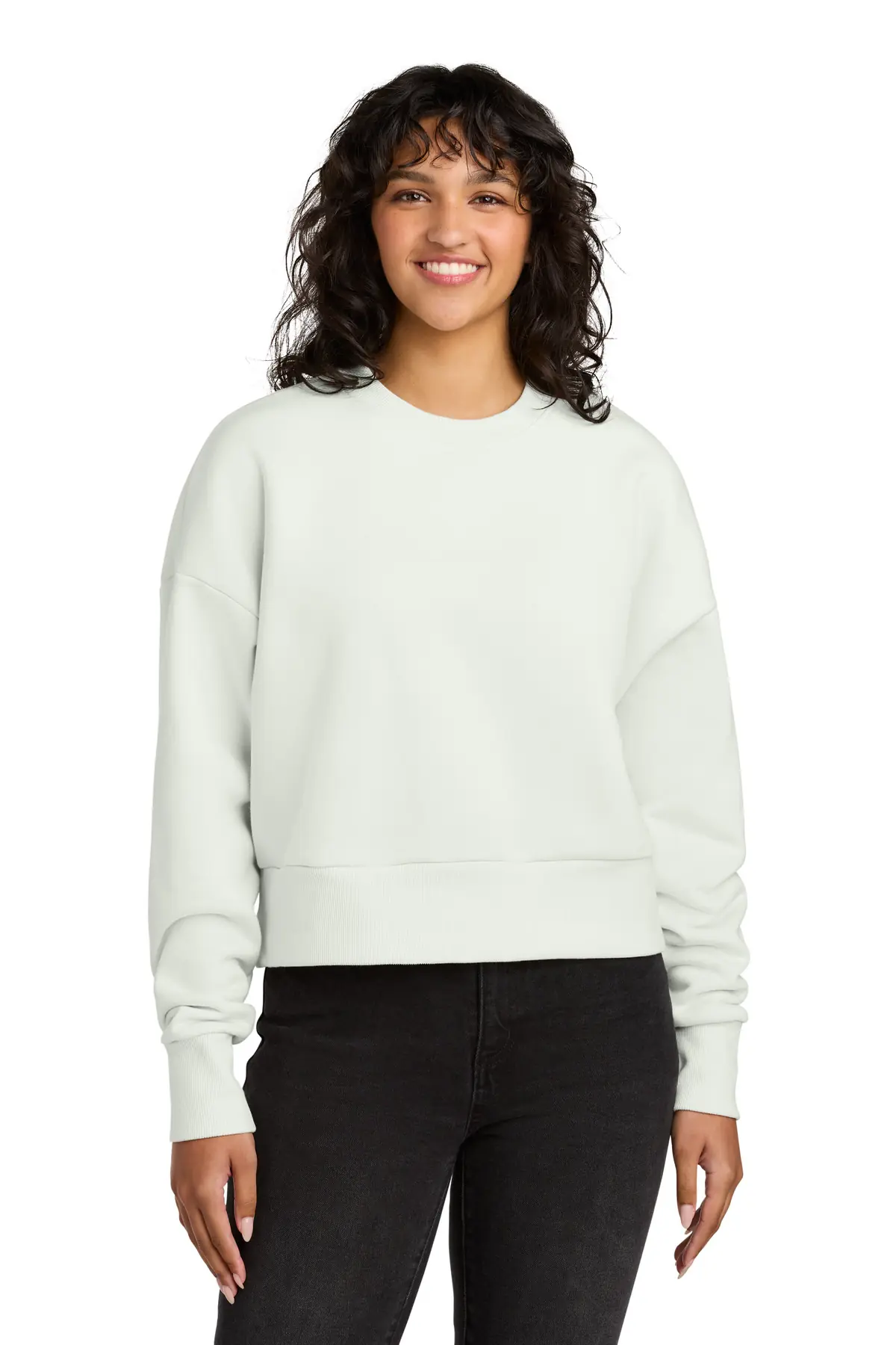 Next Level Apparel Women's Heavyweight Sweatshirt in Bone