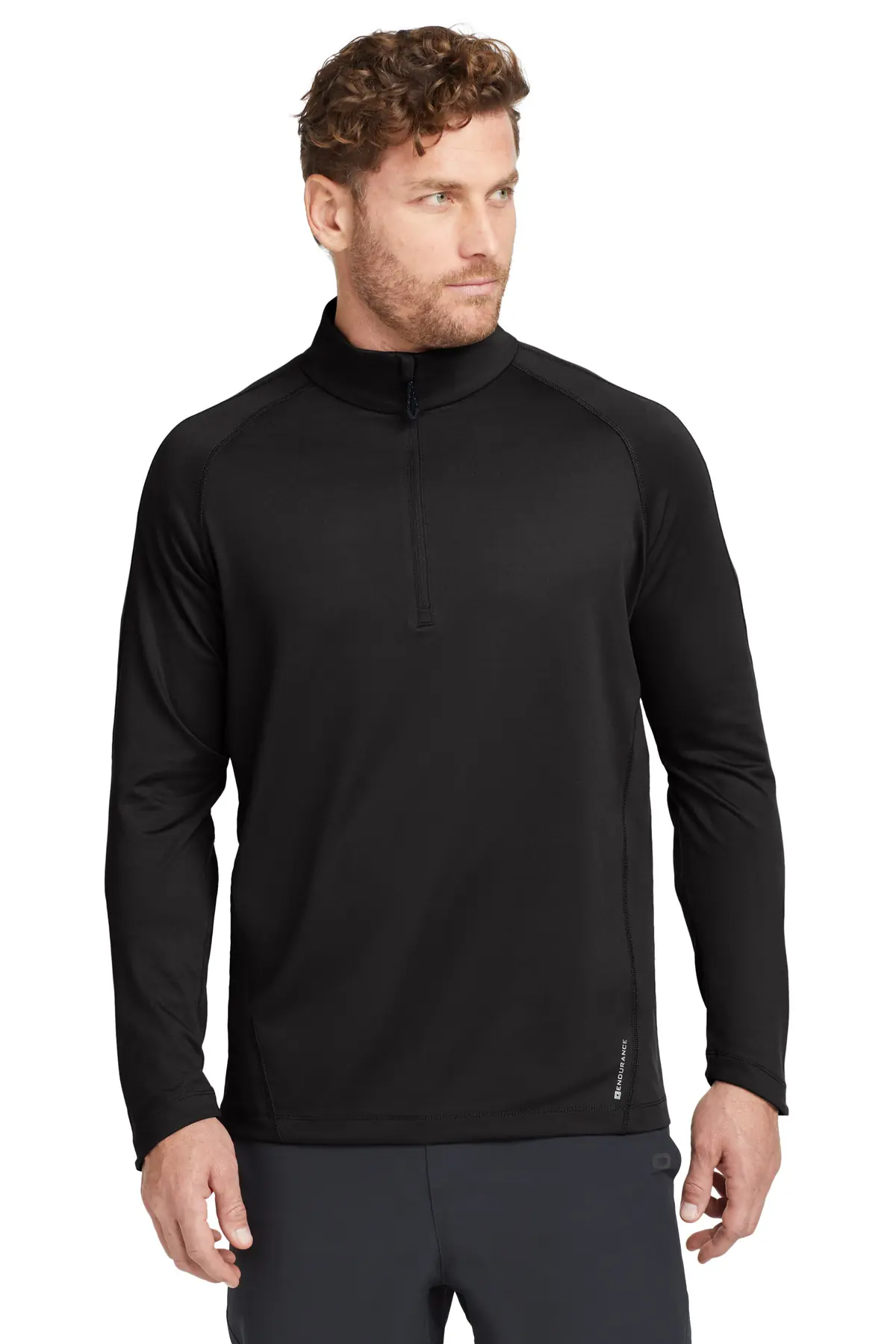OGIO Radius 1/4-Zip. in Blacktop