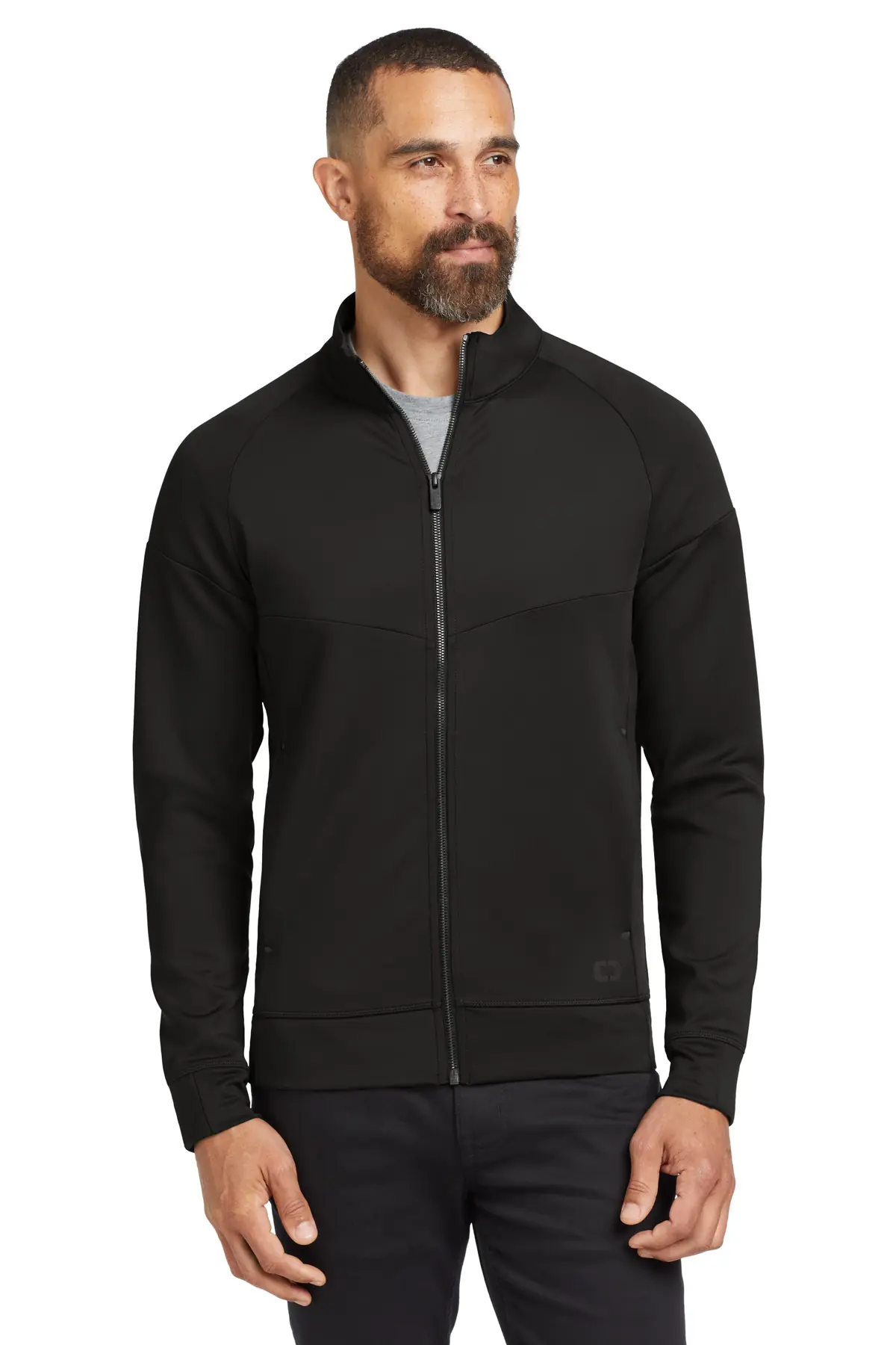 OGIO Modern Performance Full-Zip. in Blacktop