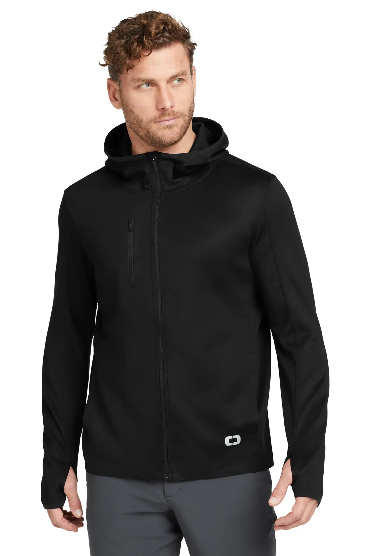 OGIO Stealth Full-Zip Jacket. in Blacktop