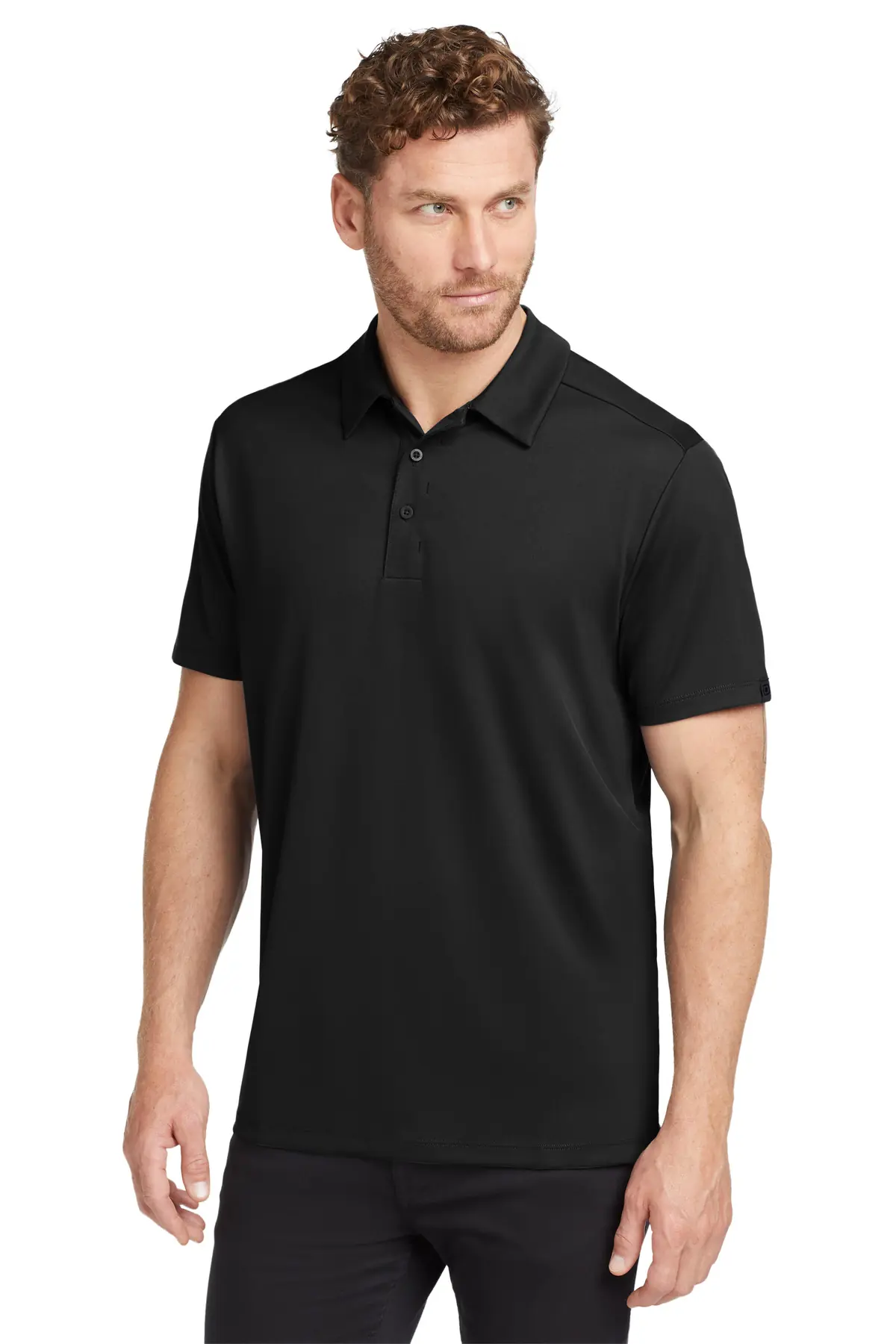 OGIO Framework Polo. in Blacktop