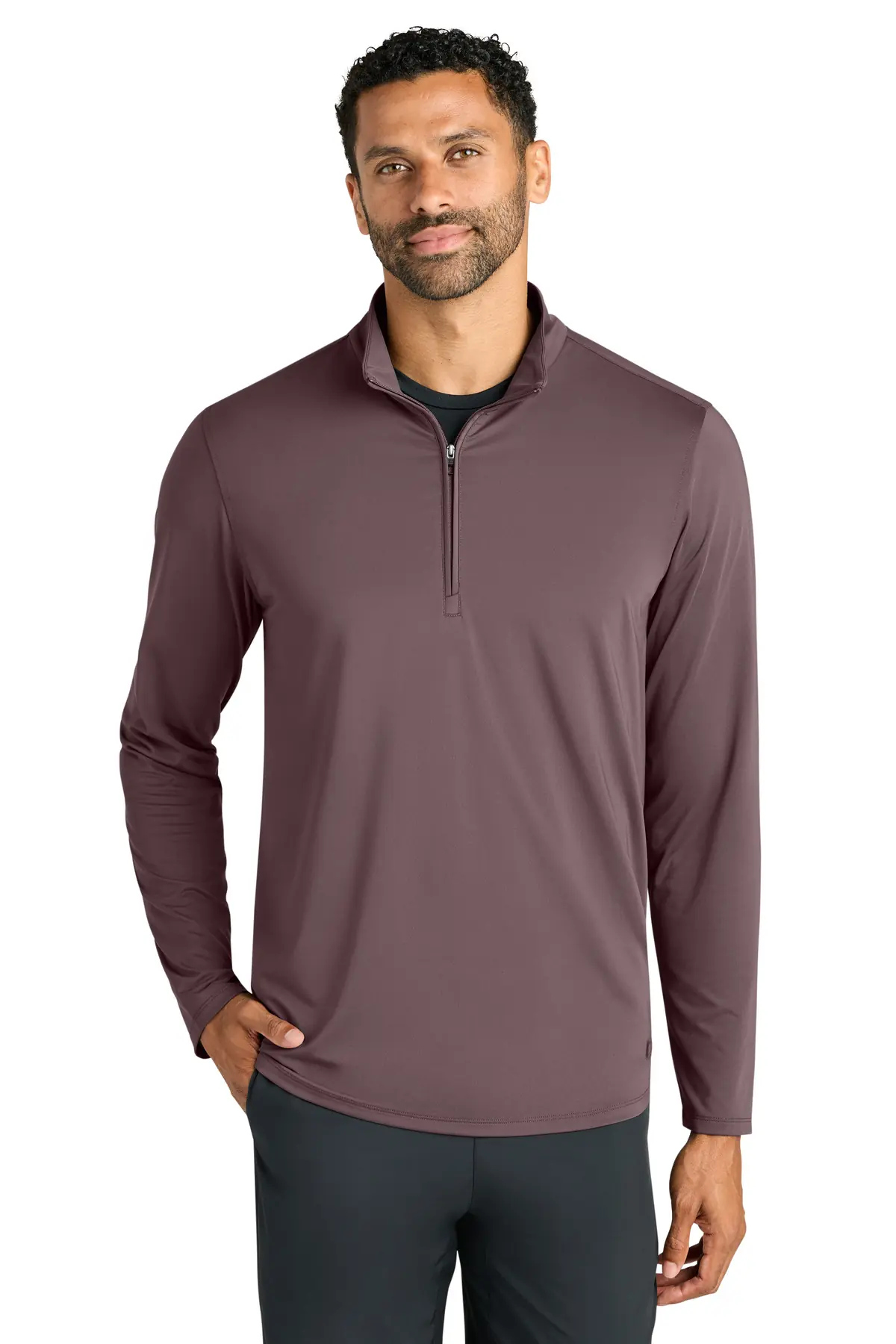 OGIO Regain 1/4-Zip in Ashen Plum