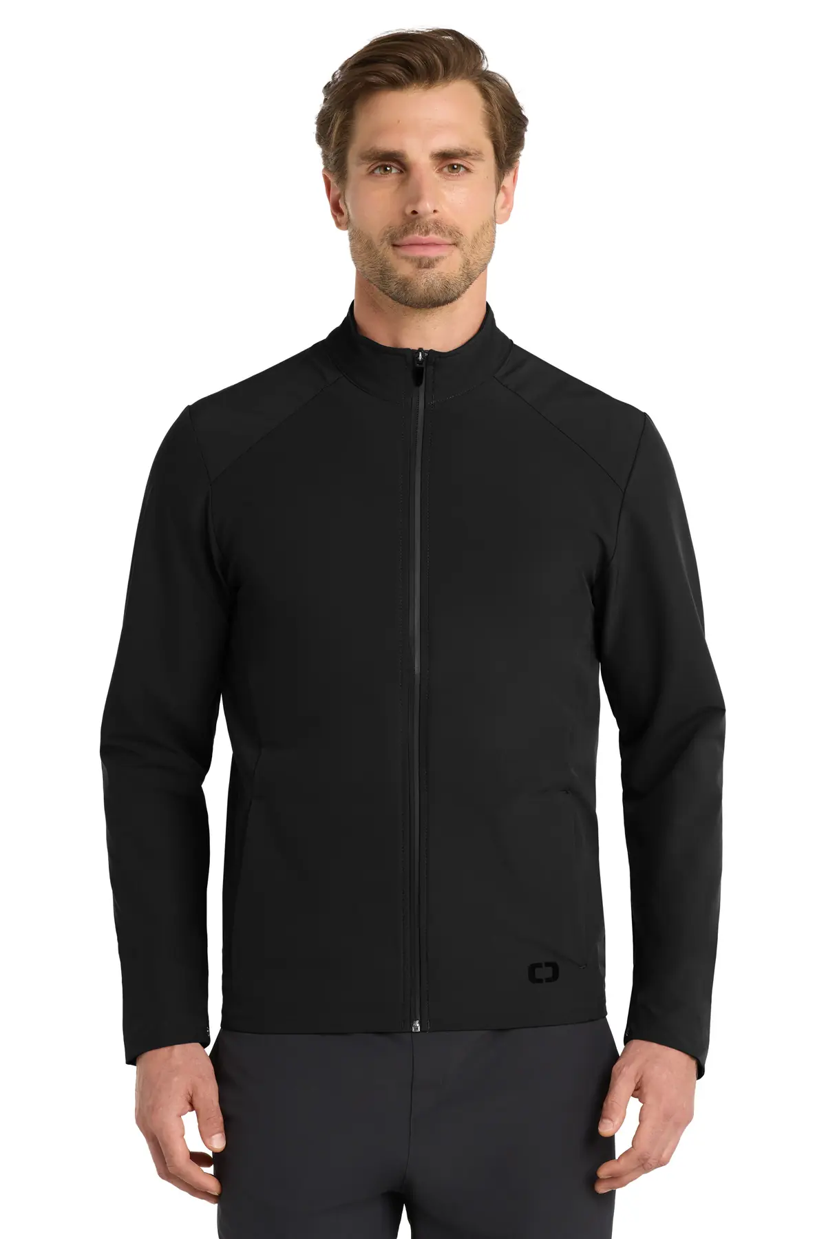 OGIO Connection Full-Zip in Blacktop