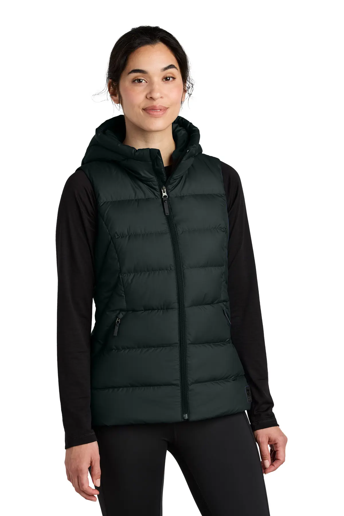 Outdoor Research LIMITED EDITION Outdoor Research Women's Coldsnap Hooded Down Vest in Black
