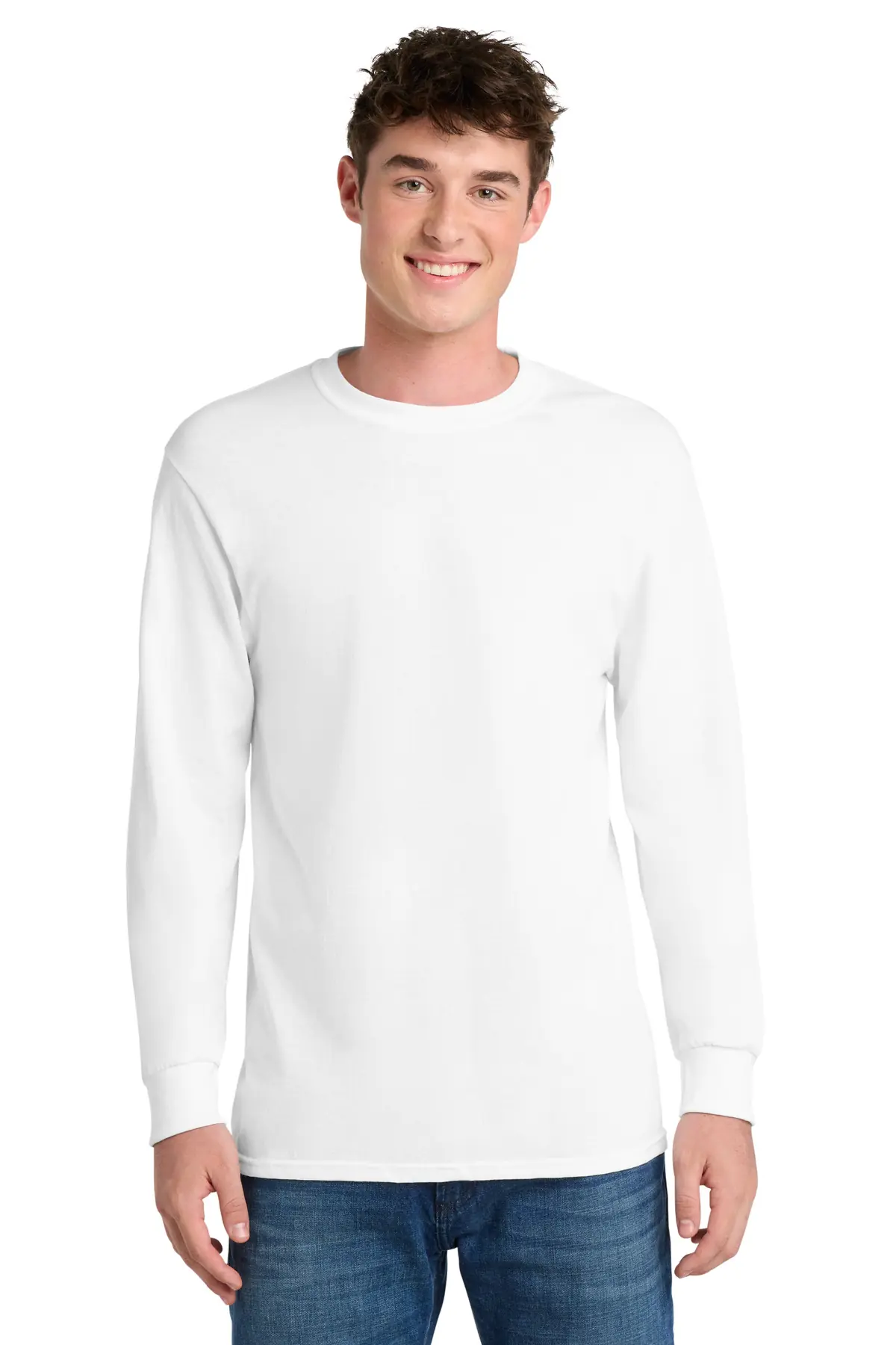 Port & Co Tall Long Sleeve Core Blend Tee.