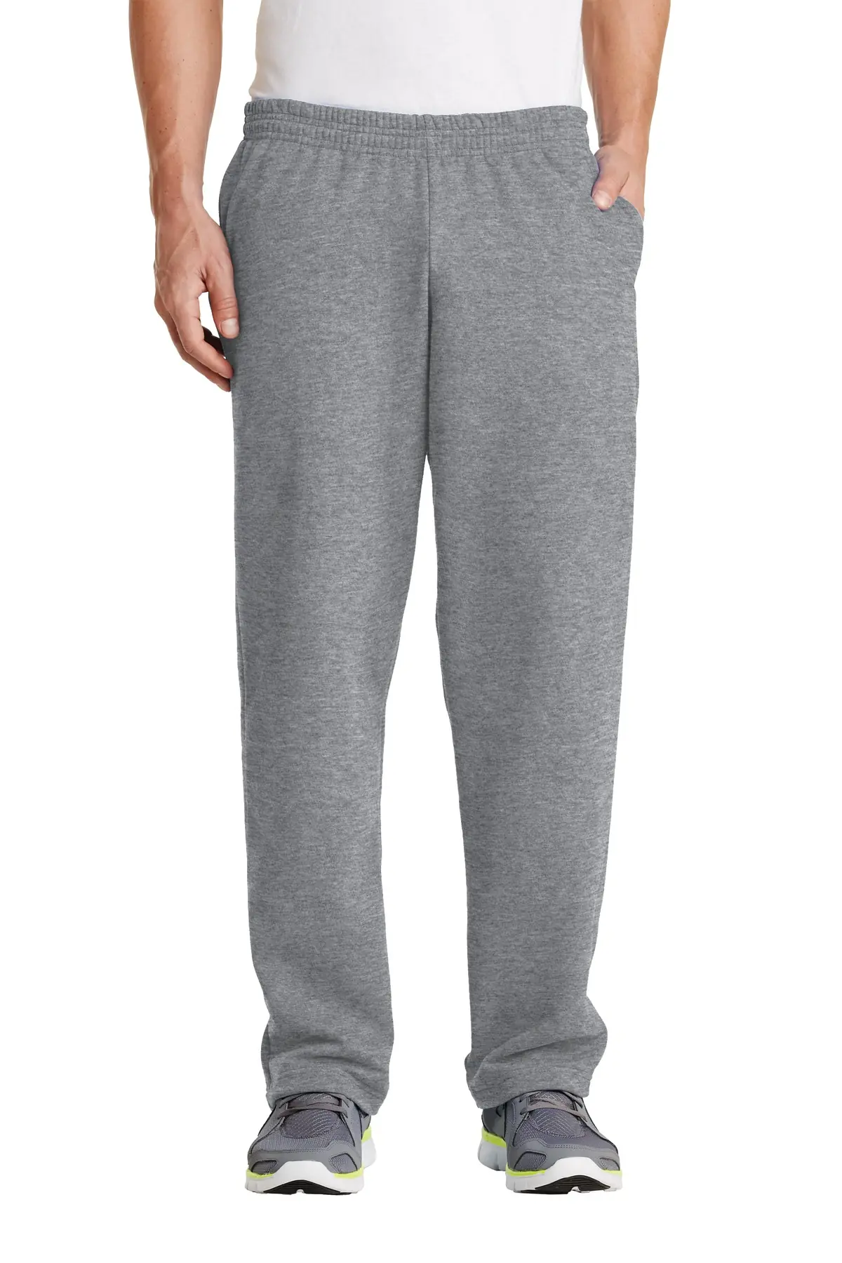 Port & Co Core Fleece Sweatpant with Pockets. in Athletic Heather