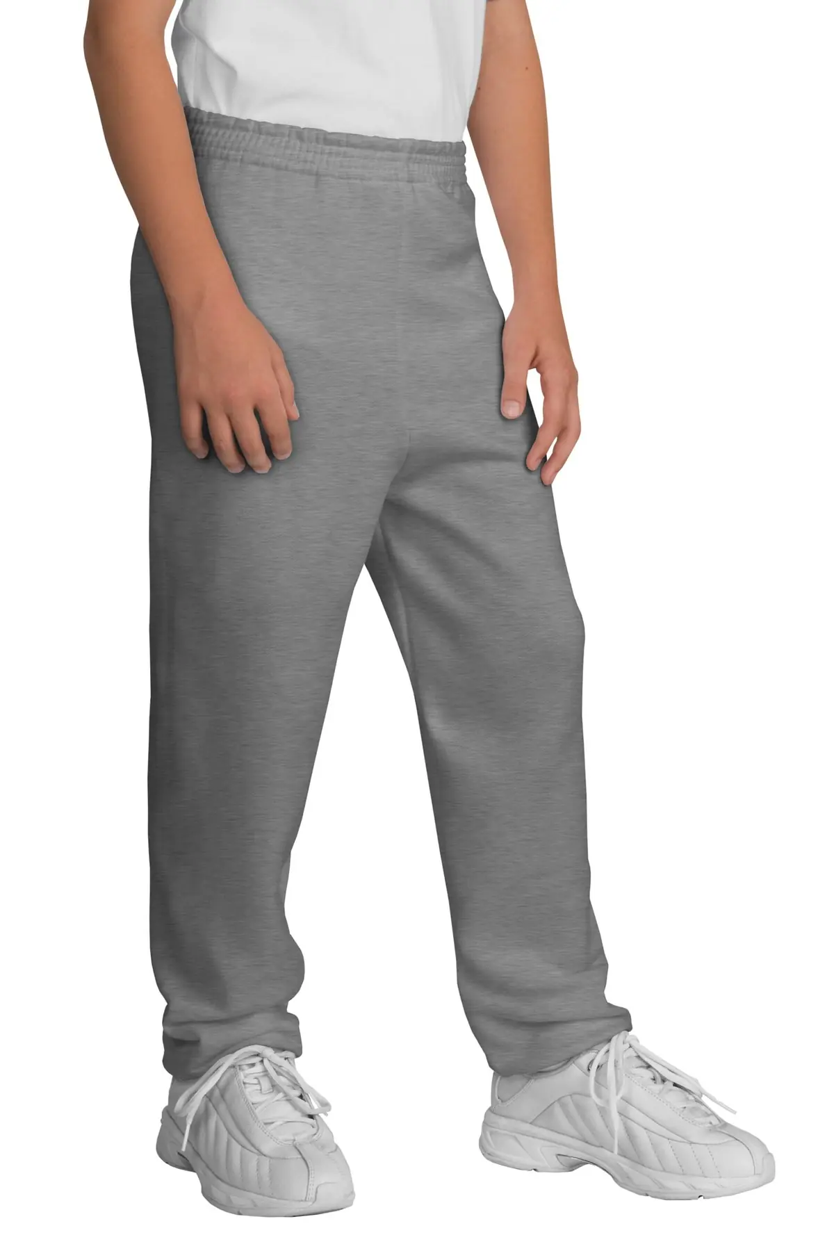 Port & Co Youth Core Fleece Sweatpant. in Athletic Heather