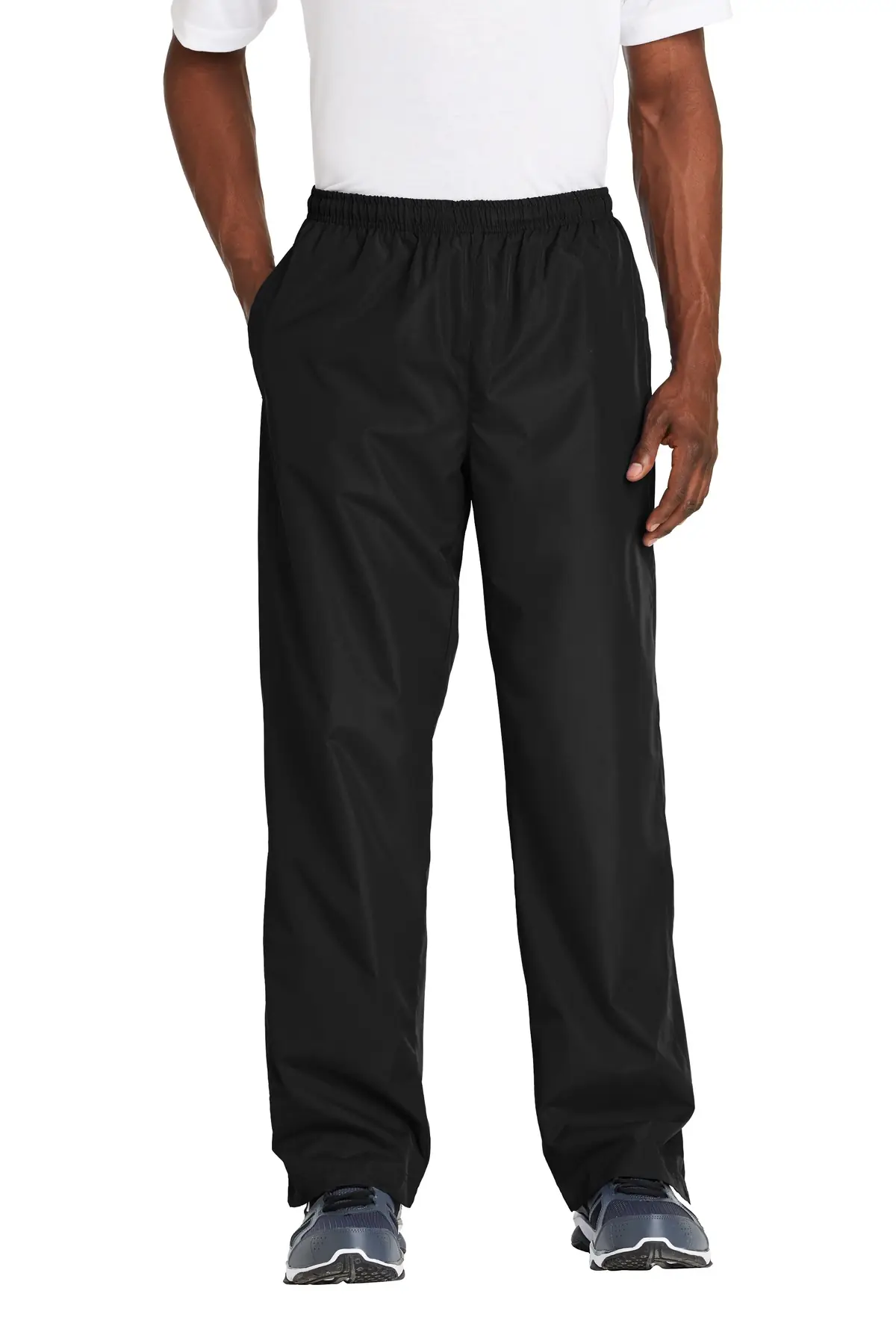 Sport-Tek Wind Pant. in Black