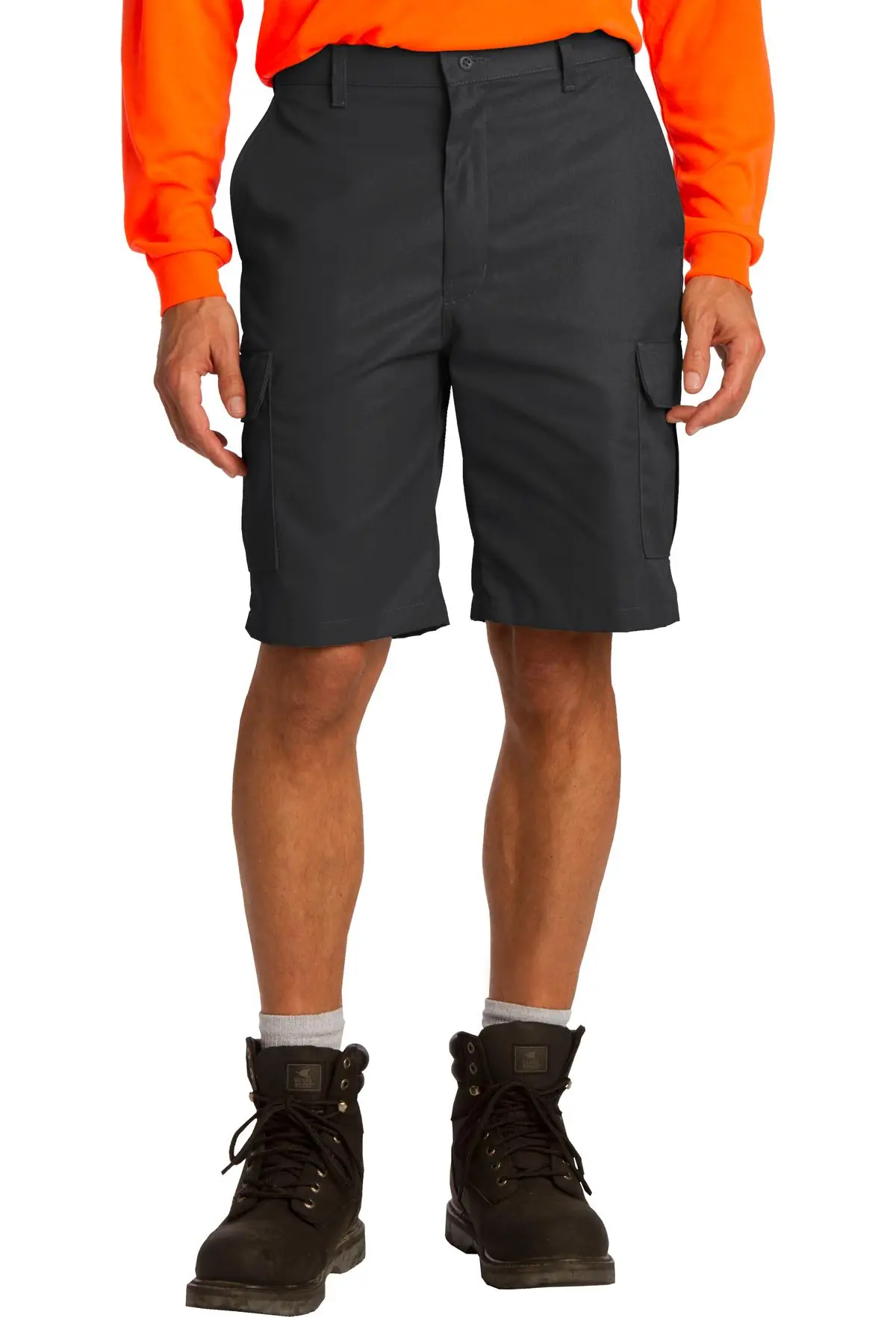 Red Kap Industrial Cargo Short. in Black