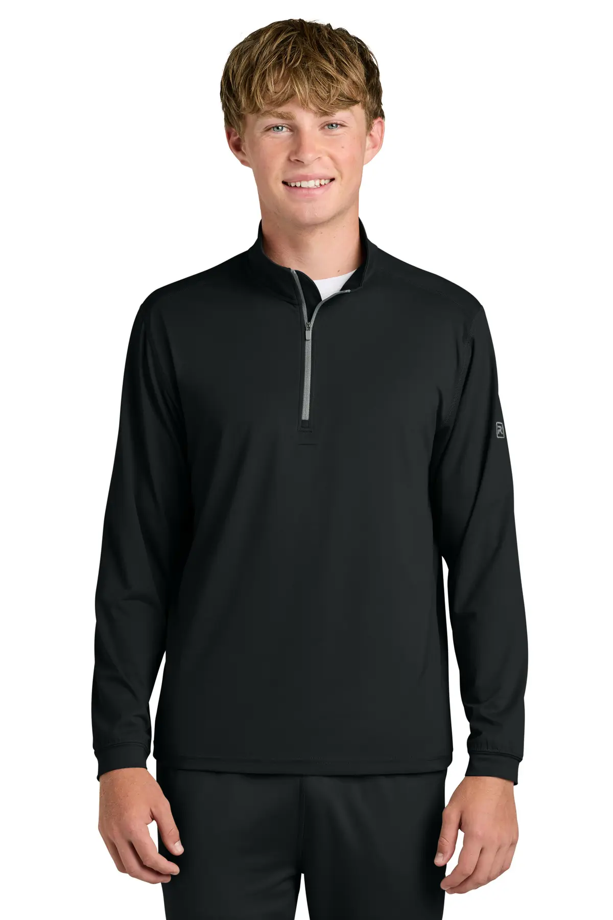 Richardson Vertex 1/4-Zip Pullover in Black