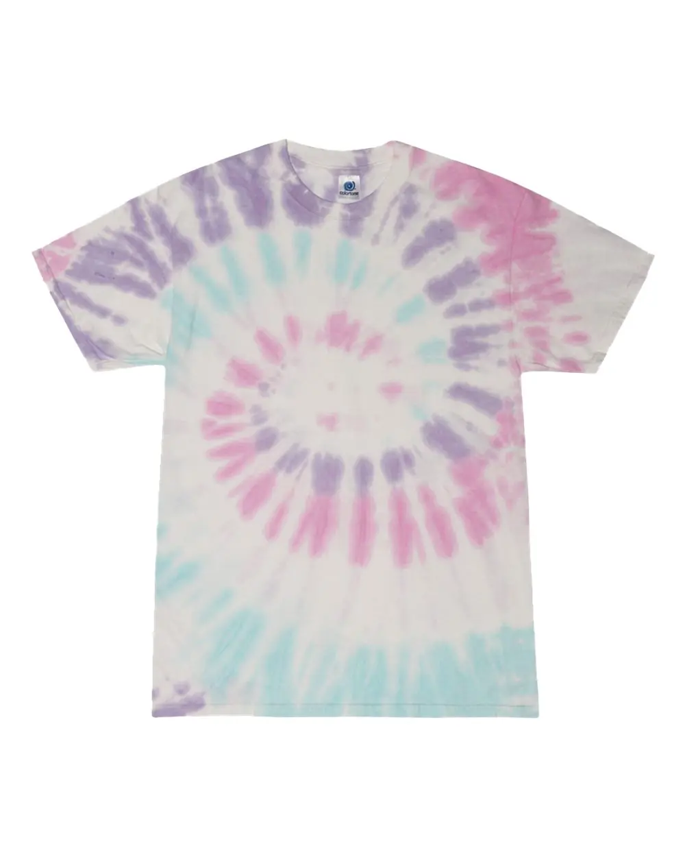 Colortone Youth Multi-Color Tie-Dyed T-Shirt