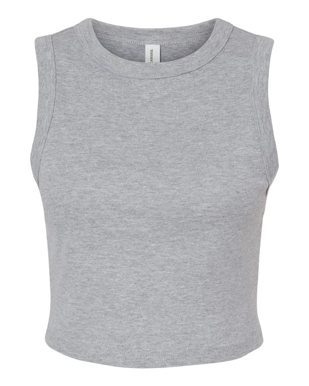 Bella + Canvas Women's Micro Rib Muscle Crop Tank