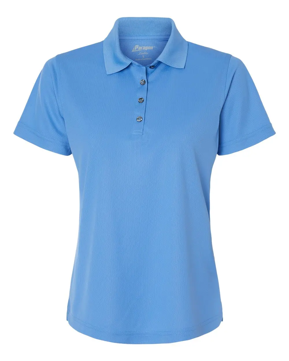 Paragon Women's Saratoga Performance Mini Mesh Polo in Bimini Blue