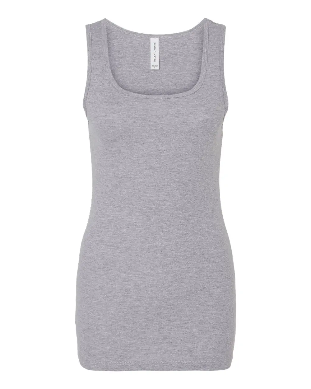 Bella + Canvas Women's Micro Rib Tank in Athletic Heather