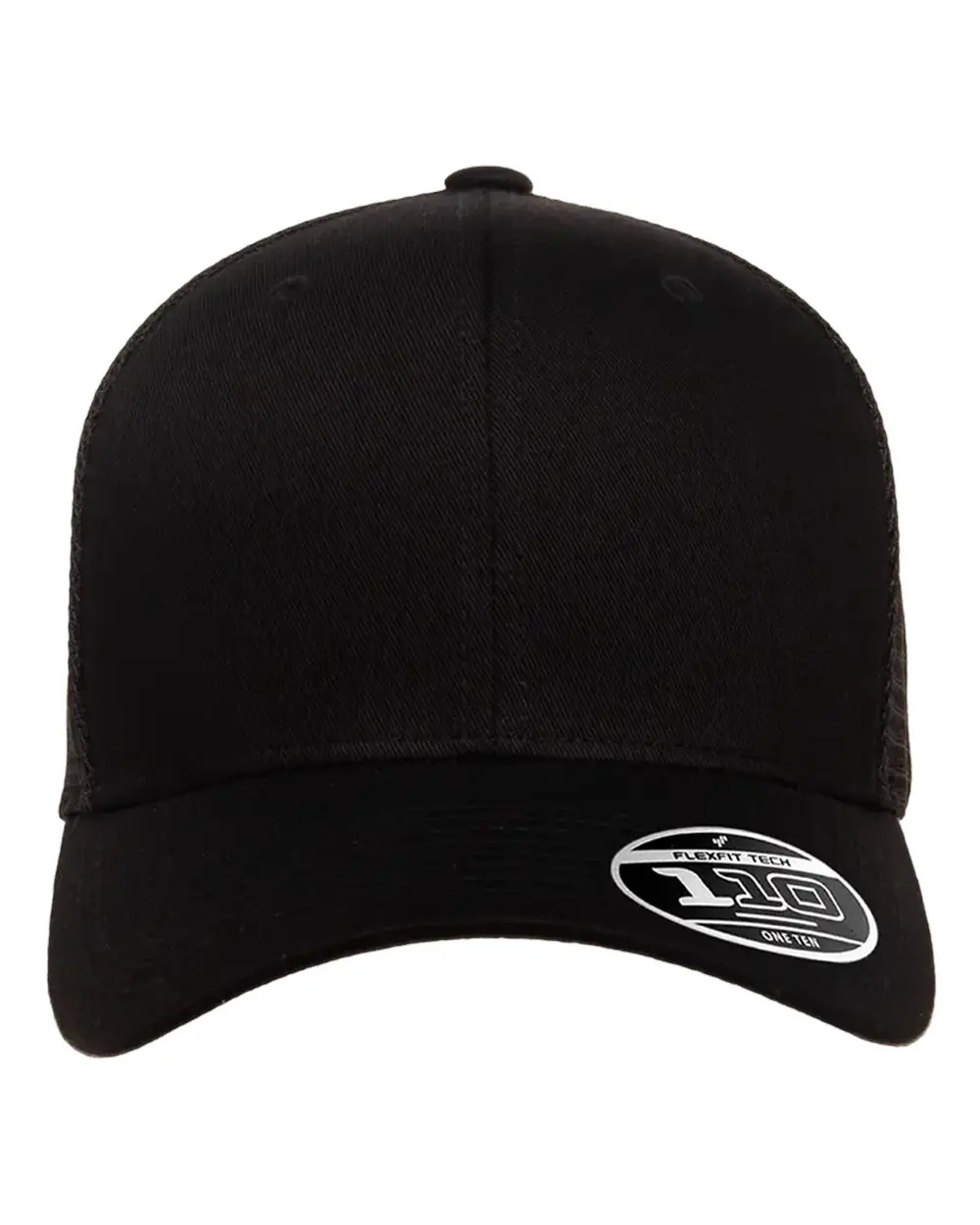 Flexfit 110® Mesh-Back Cap in Black