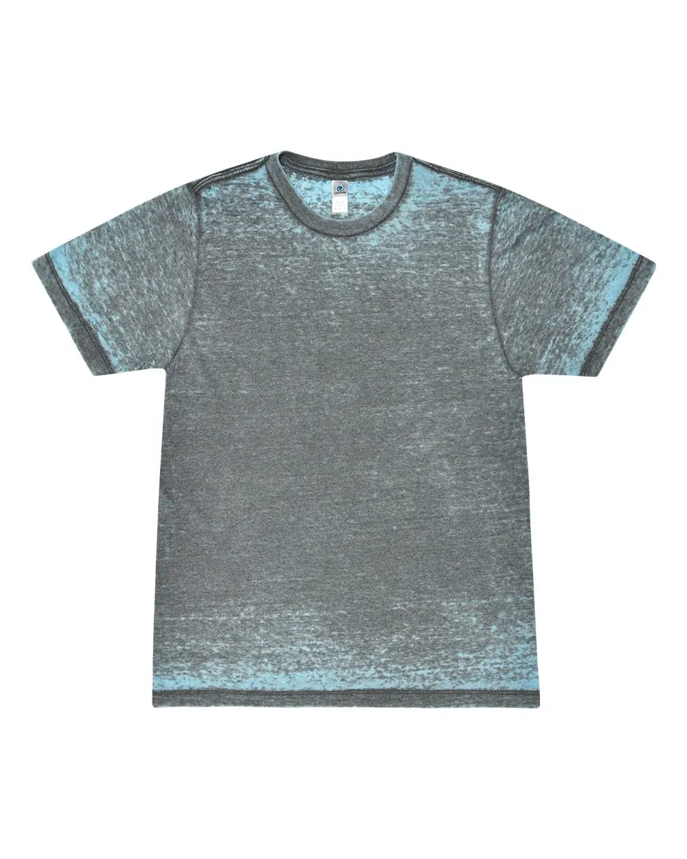 Colortone Unisex Acid Wash Burnout T-Shirt in Arctic Grey