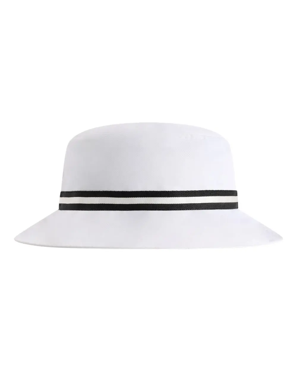 Imperial The Oxford Performance Bucket Hat in White/ Black