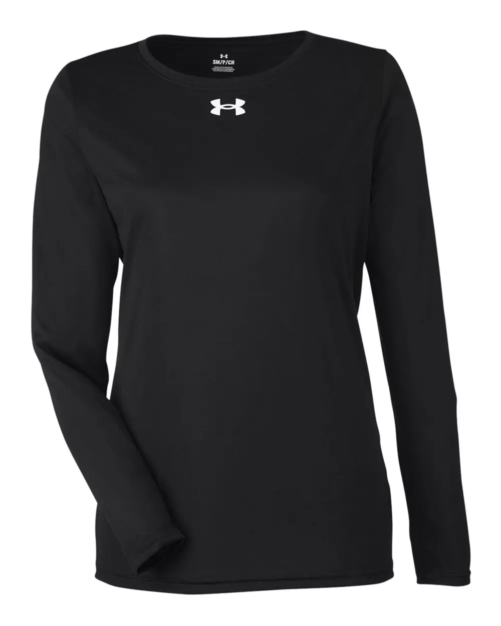 Under Armour Women's Team Tech™ Long Sleeve T-Shirt in Black/ White